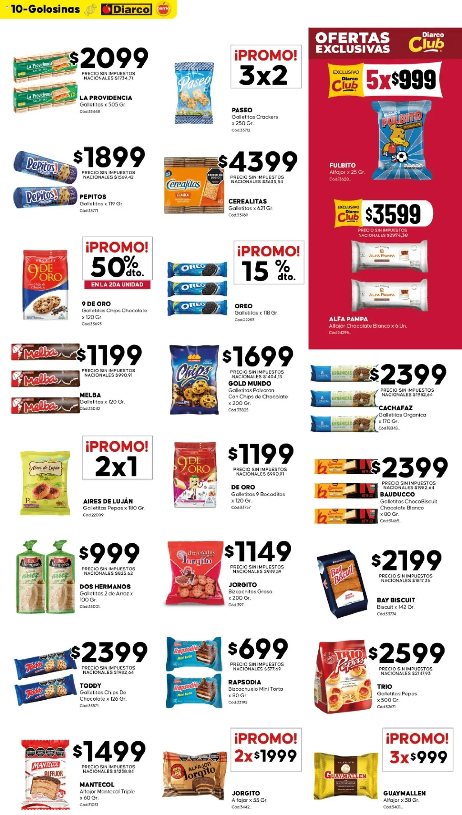 Diarco - OFERTAS DIARCO BARRIO │ válido desde el 26/10/2026 | Página: 10