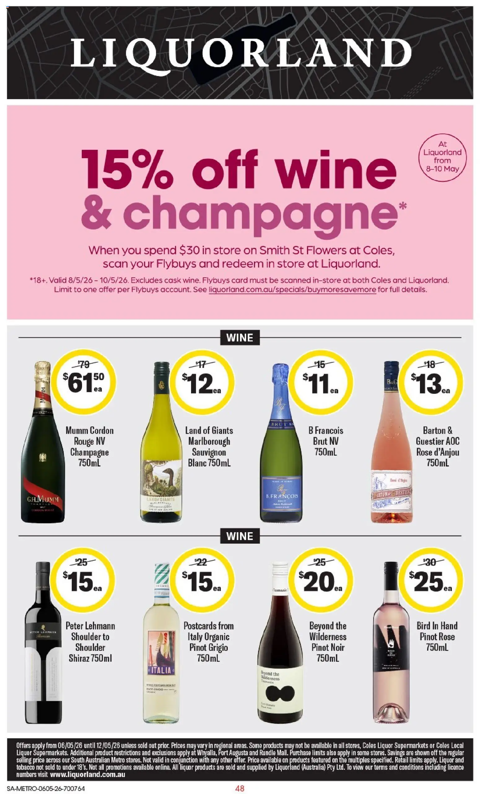 Coles catalogue - valid from 06.05.2026 | Page: 49 | Products: Wine