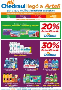 Vista previa de Arteli folleto Mi Chedraui, nuevo folleto de la tienda, válido en México a partir del 12.06.2026