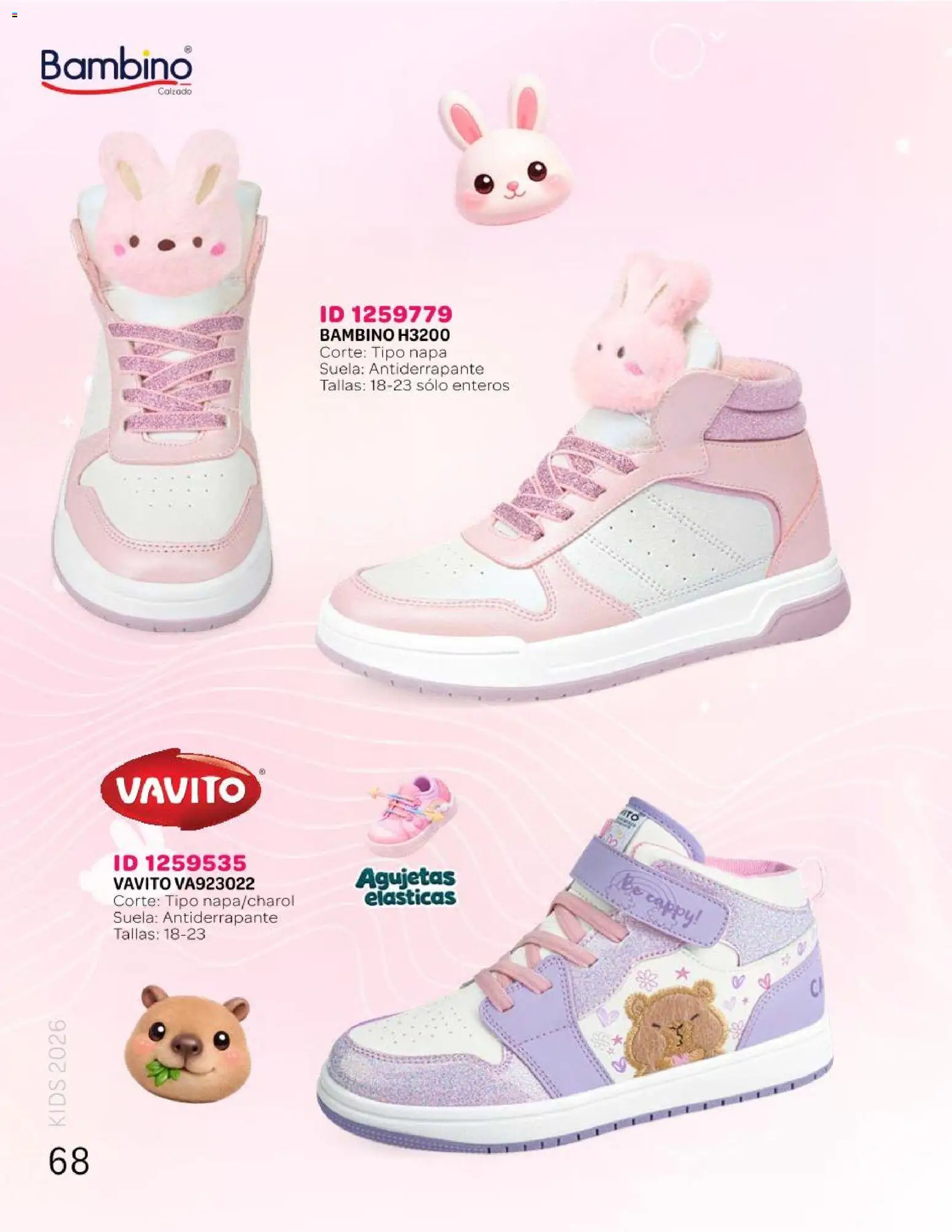 Nuevas ofertas de Price Shoes válidas en toda la República Mexicana desde el 25.04.2026. ¡Encuentra las mejores ofertas en Price Shoes catálogo Kids todo en uno! | Página: 68