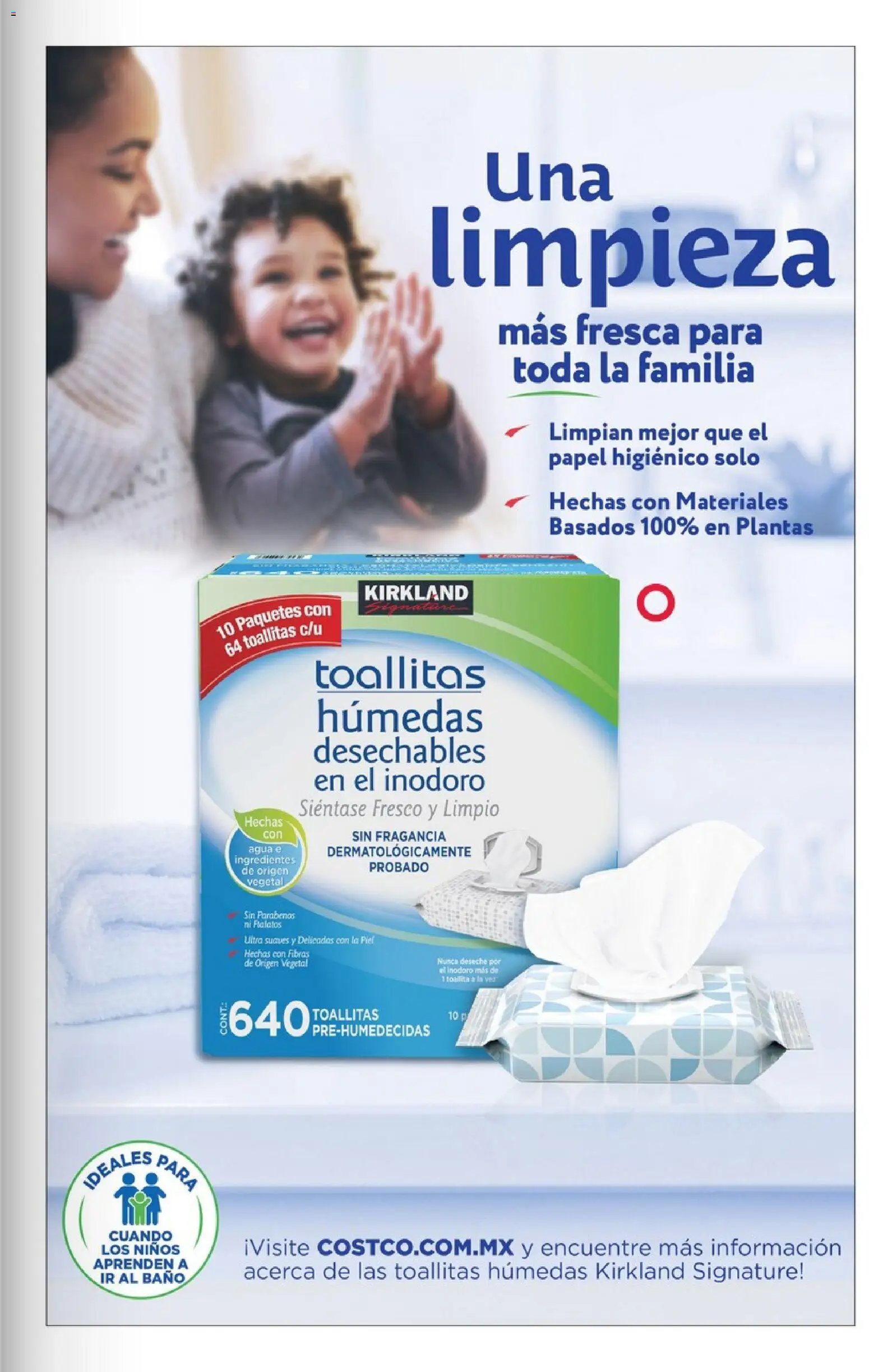 Nuevas ofertas de Costco válidas en toda la República Mexicana desde el 01.03.2026. ¡Encuentra las mejores ofertas en Costco Revista de marzo! | Página: 107 | Productos: Agua, Toallitas húmedas, Papel higiénico, Baño