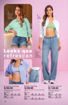 Vista previa de folleto Leonisa catálogo - Campaña 12 de la Leonisa válido desde 04/08/2026 | Página: 114 | Productos: Blusa