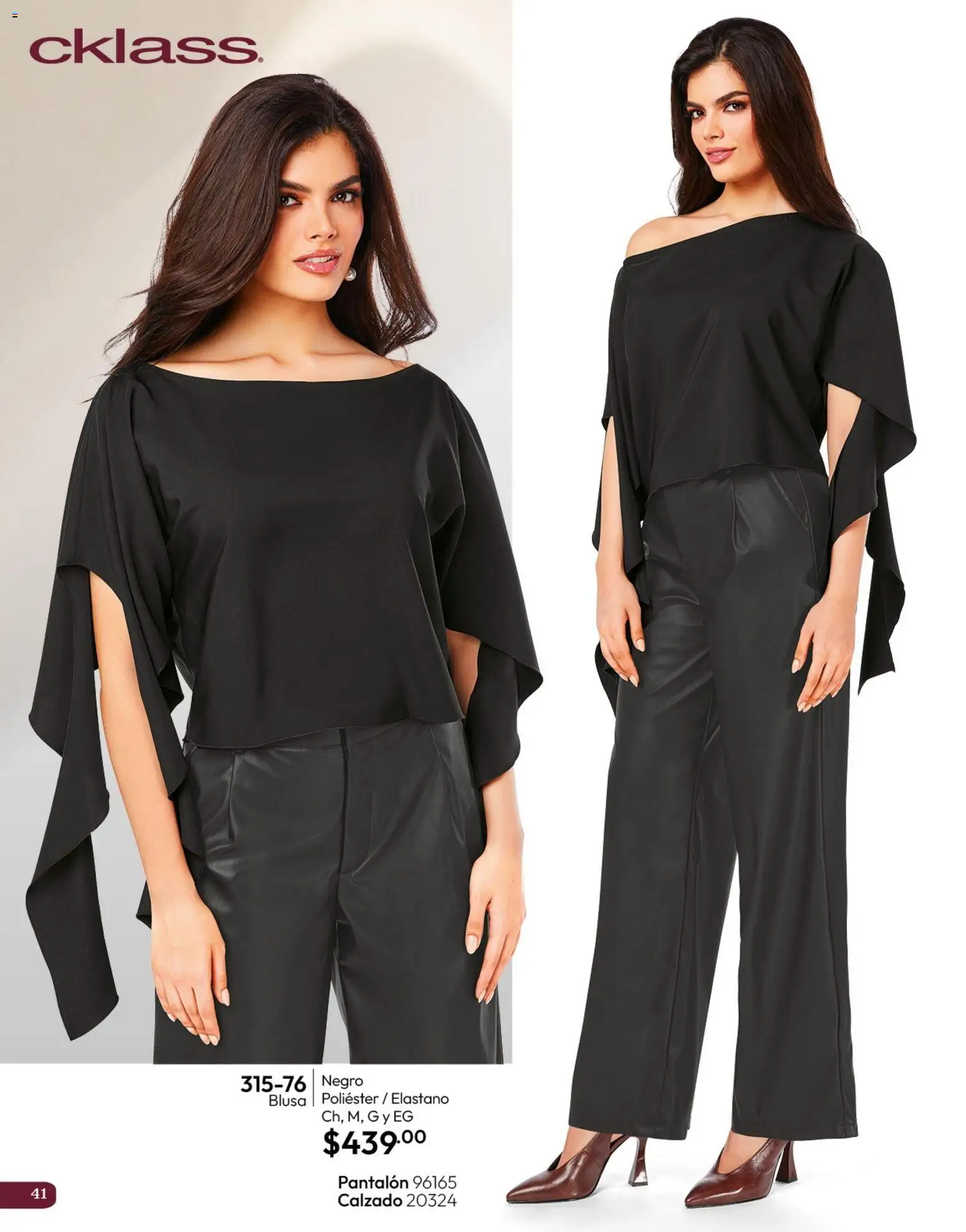Nuevas ofertas de Cklass válidas en toda la República Mexicana desde el 11/09/2026. ¡Encuentra las mejores ofertas en Cklass catálogo Invierno! | Página: 42 | Productos: Blusa