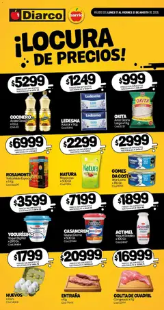 Vista previa Diarco - Especial Locura De Precios válido desde el 17/08/2026