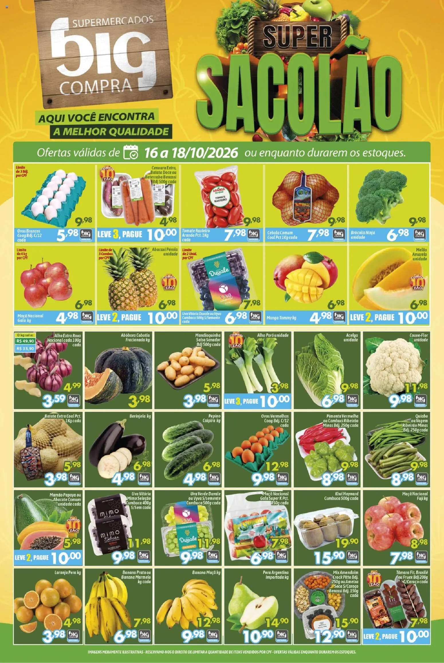 Big Compra Folheto - válido de 16/10/2026 | Página: 1