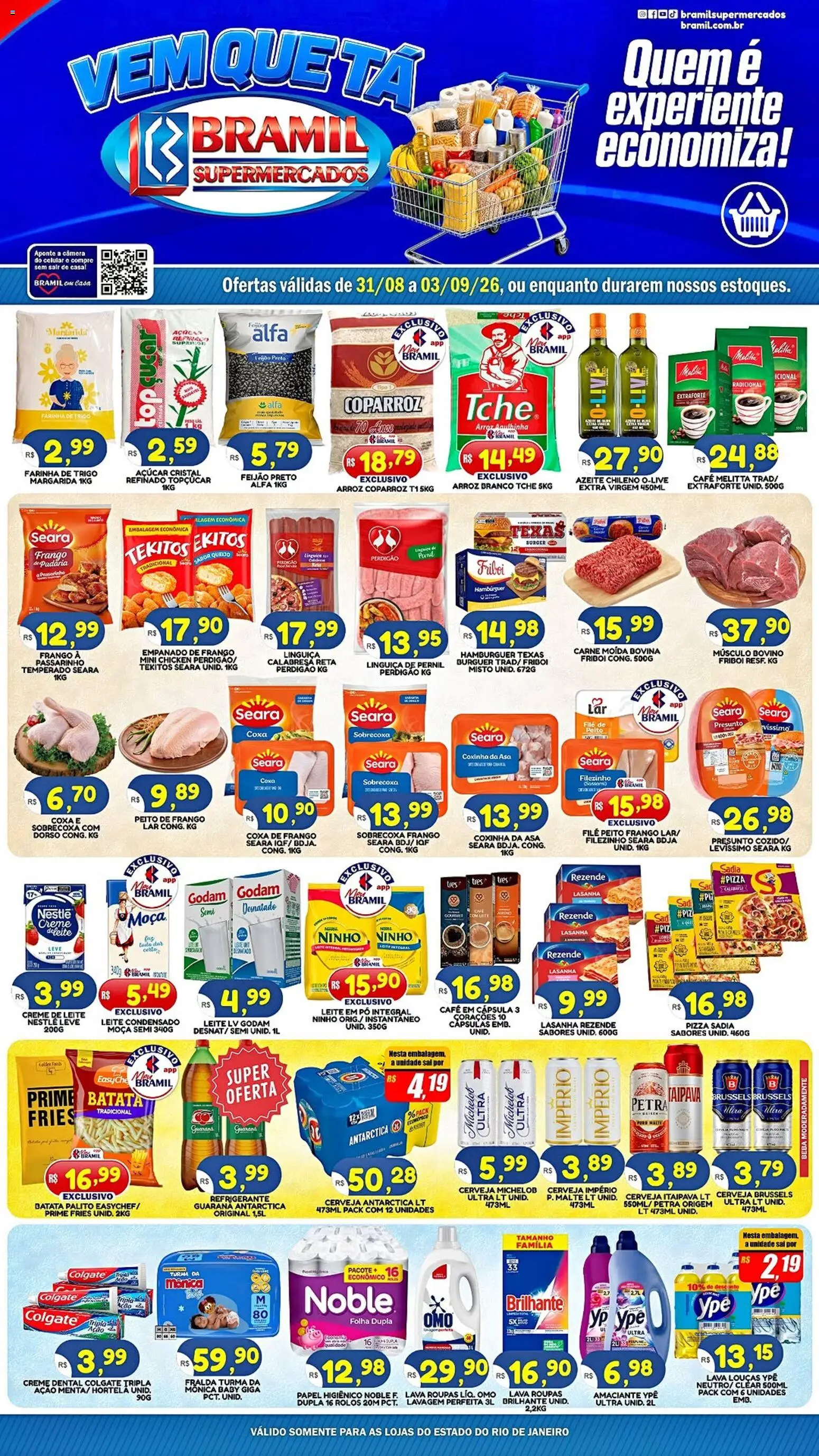 Bramil Supermercados Folheto - válido de 31/08/2026 | Página: 1
