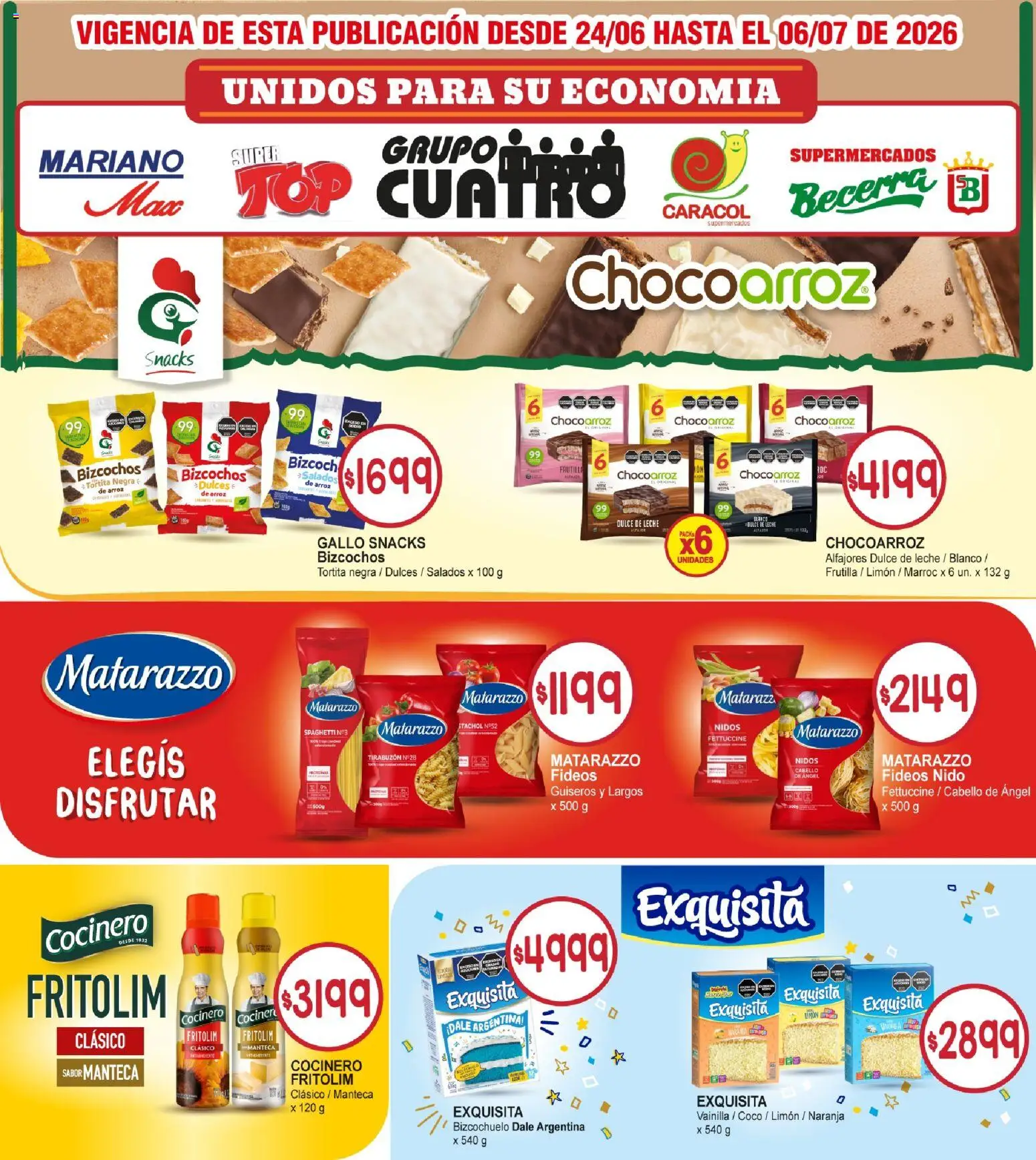 Mariano Max - Catálogo │ válido desde el 24/06/2026 | Página: 13 | Productos: Dulce de leche, Limón, Leche, Arroz