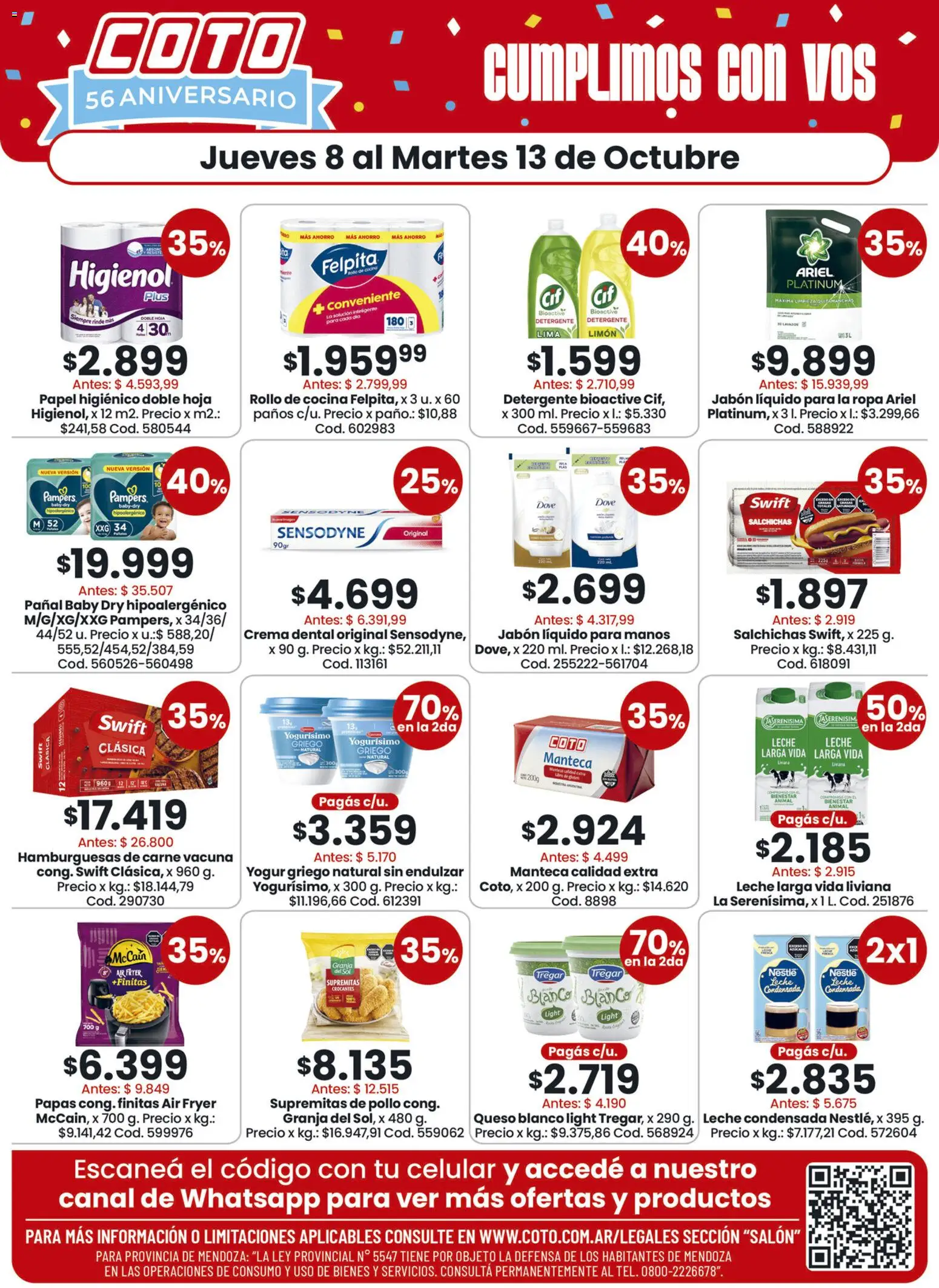 Coto - Productos Motivo │ válido desde el 08/10/2026 | Página: 1