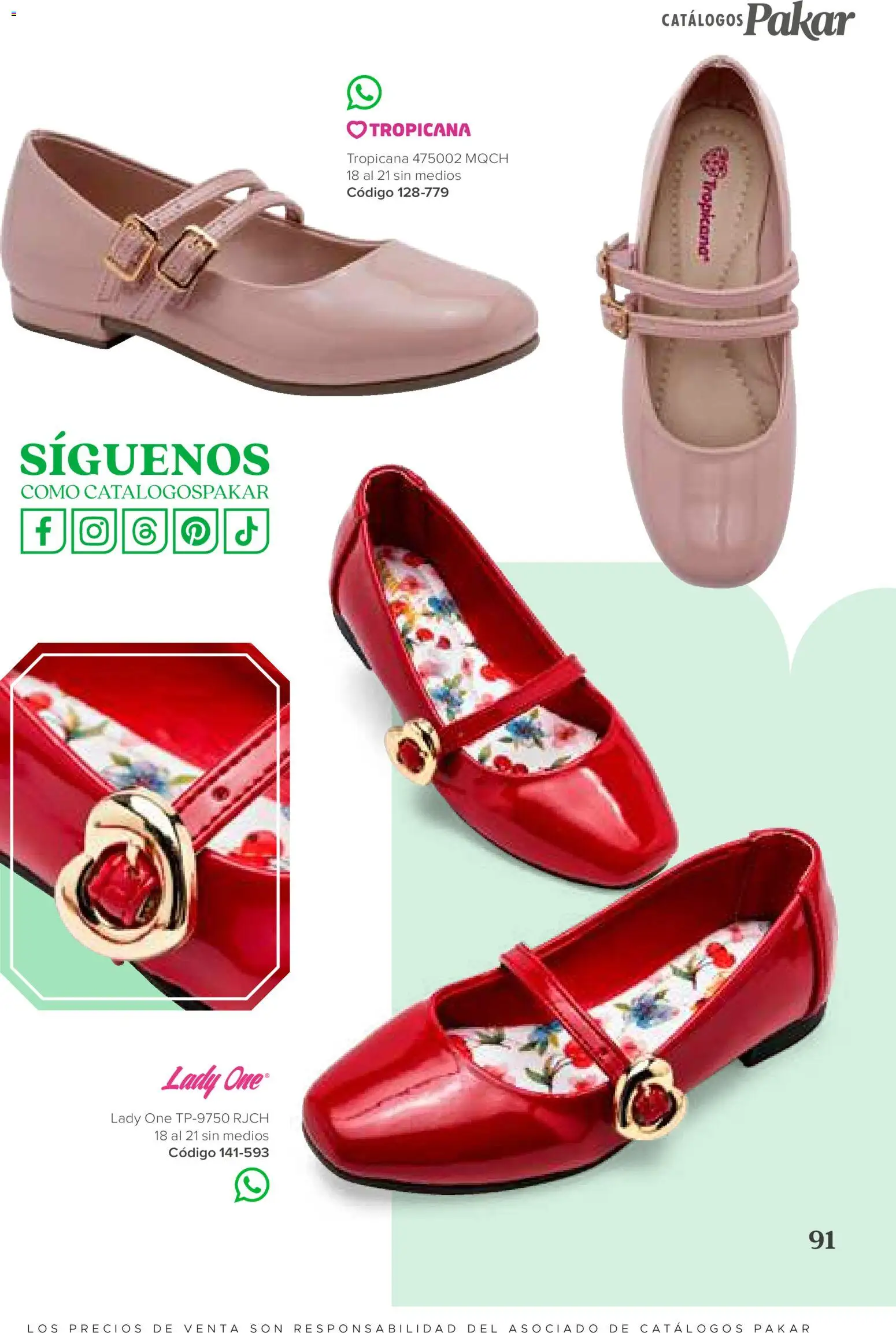 Nuevas ofertas de SC Pakar válidas en toda la República Mexicana desde el 31/07/2026. ¡Encuentra las mejores ofertas en SC Pakar catálogo Niña! | Página: 91