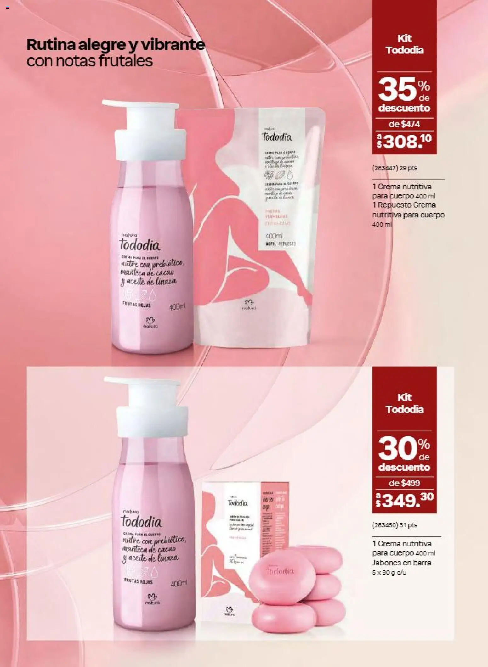Nuevas ofertas de Natura válidas en toda la República Mexicana desde el 31/07/2026. ¡Encuentra las mejores ofertas en Natura campaña 12 2026! | Página: 98 | Productos: Crema, Aceite, Cacao, Barra