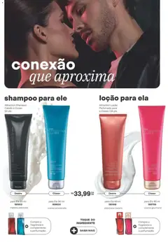 Avon folheto - Campanha 12 - Pré-Visualização do folheto da loja Avon, válido de 19/07/2026 | Página: 156 | Produtos: Shampoo, Fragrância, Canela