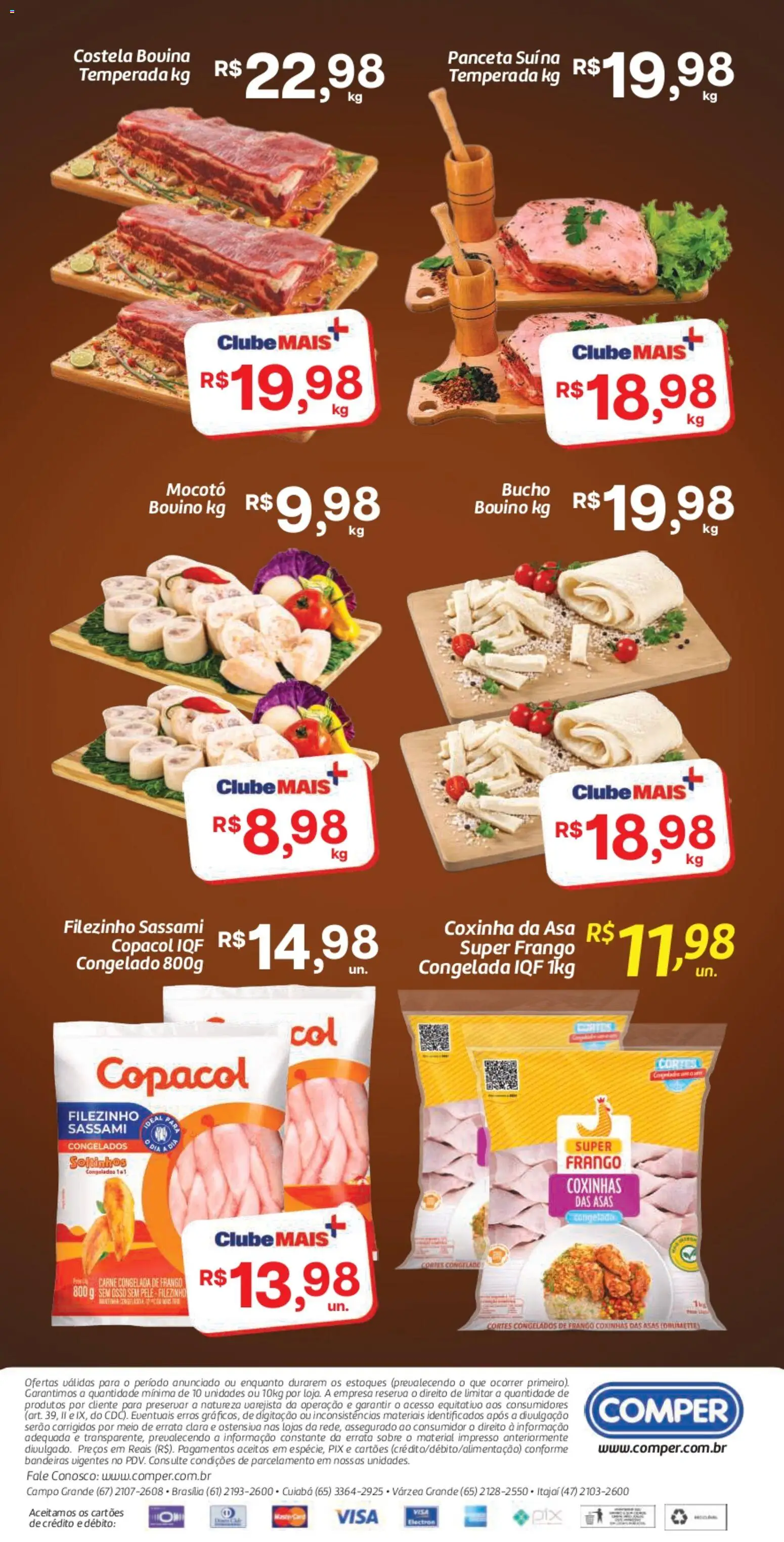 Comper Folheto - válido de 19.05.2026 | Página: 2 | Produtos: Carne, Frango