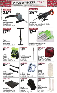 Preview of Princess Auto flyer - Price Wrecker from shop Princess Auto valid from Jul 1, 2026 | Page: 17 | Products: Gloves, PC