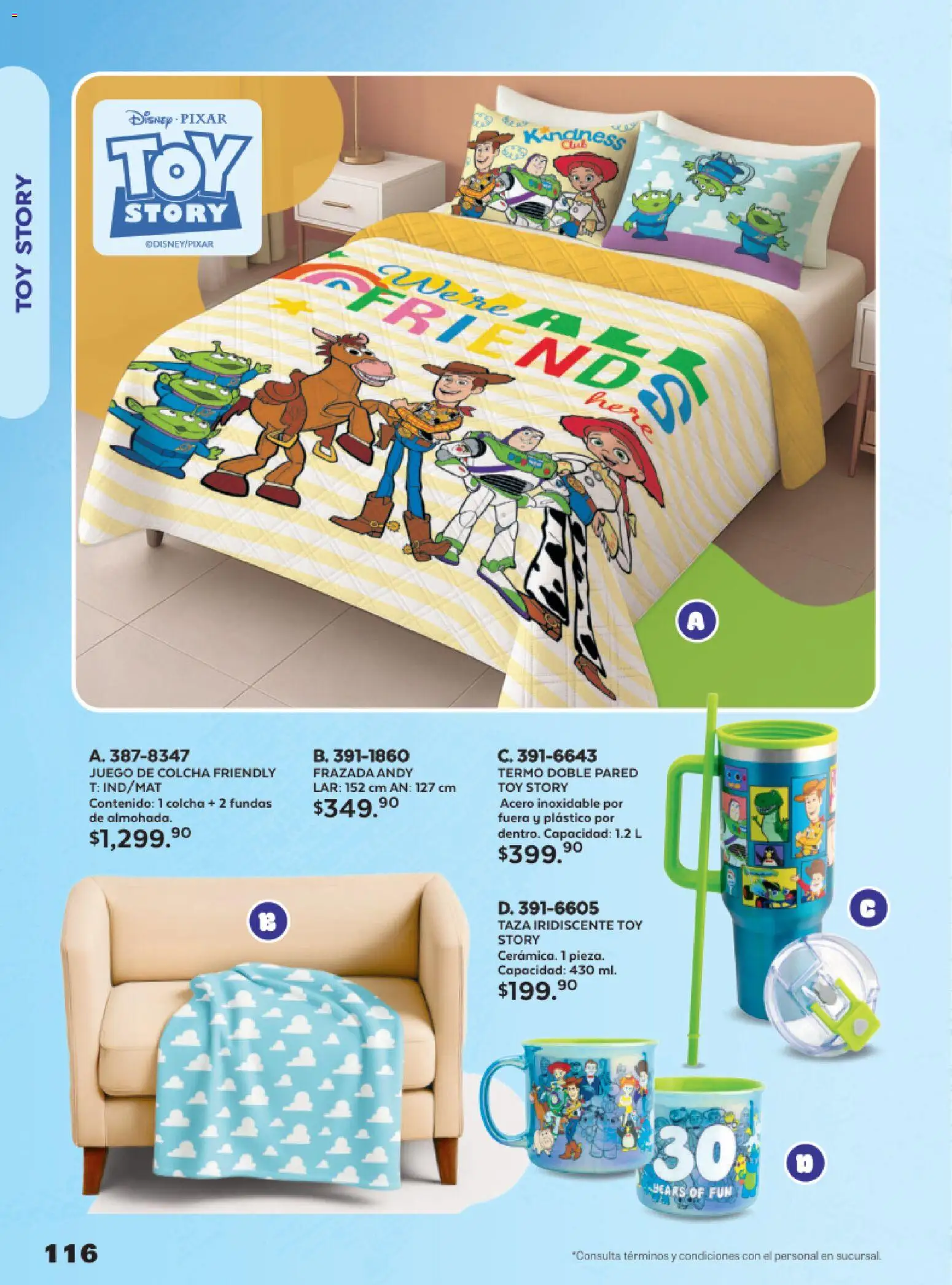 Nuevas ofertas de Andrea válidas en toda la República Mexicana desde el 24.05.2026. ¡Encuentra las mejores ofertas en Andrea catálogo Lo más divertindo en ropa! | Página: 116 | Productos: Taza, Juego, Termo