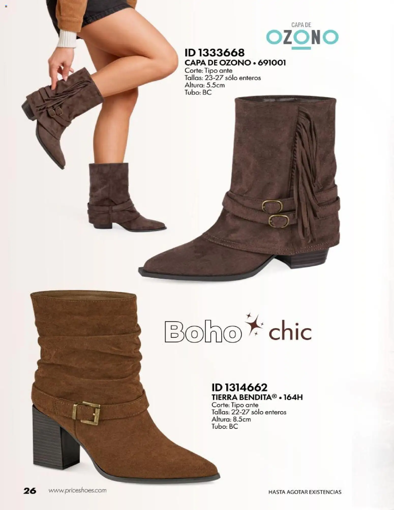 Nuevas ofertas de Price Shoes válidas en toda la República Mexicana desde el 20/10/2026. ¡Encuentra las mejores ofertas en Price Shoes catálogo Texano! | Página: 18