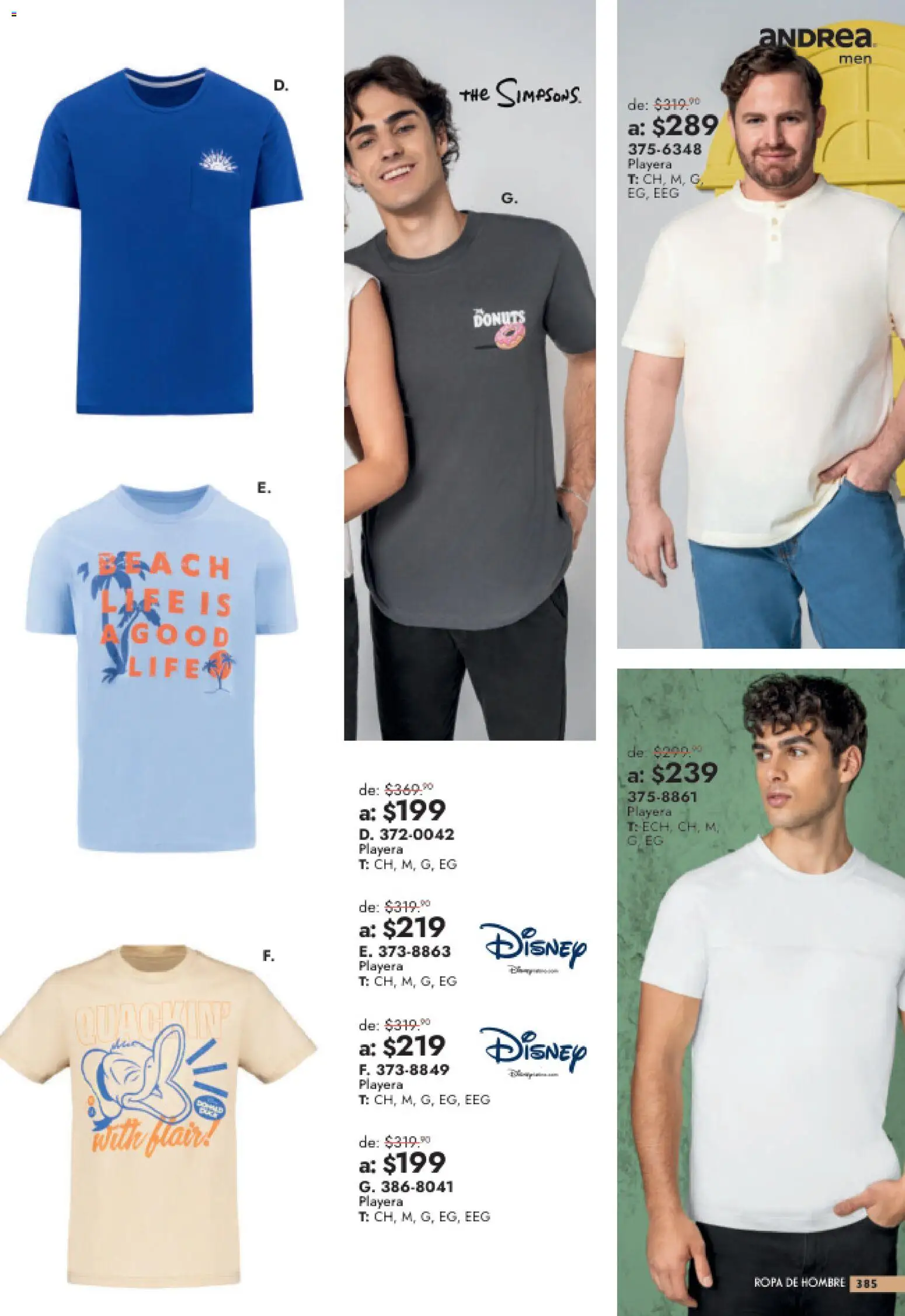 Nuevas ofertas de Andrea válidas en toda la República Mexicana desde el 26/07/2026. ¡Encuentra las mejores ofertas en Andrea catálogo Outlet! | Página: 385