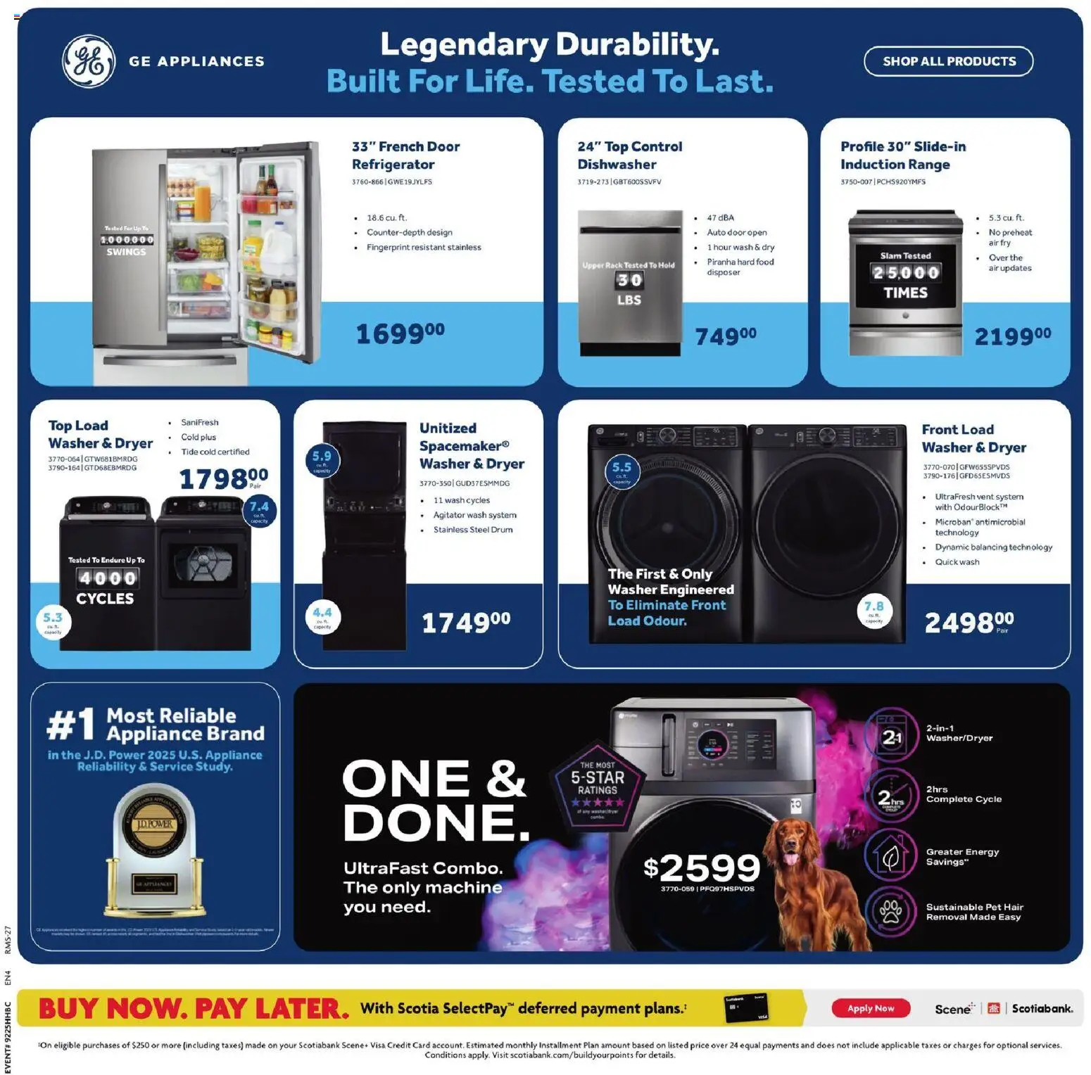 Home Hardware flyer valid from 18.06.2026 | Page: 18 | Products: Refrigerator, Dryer, Dishwasher