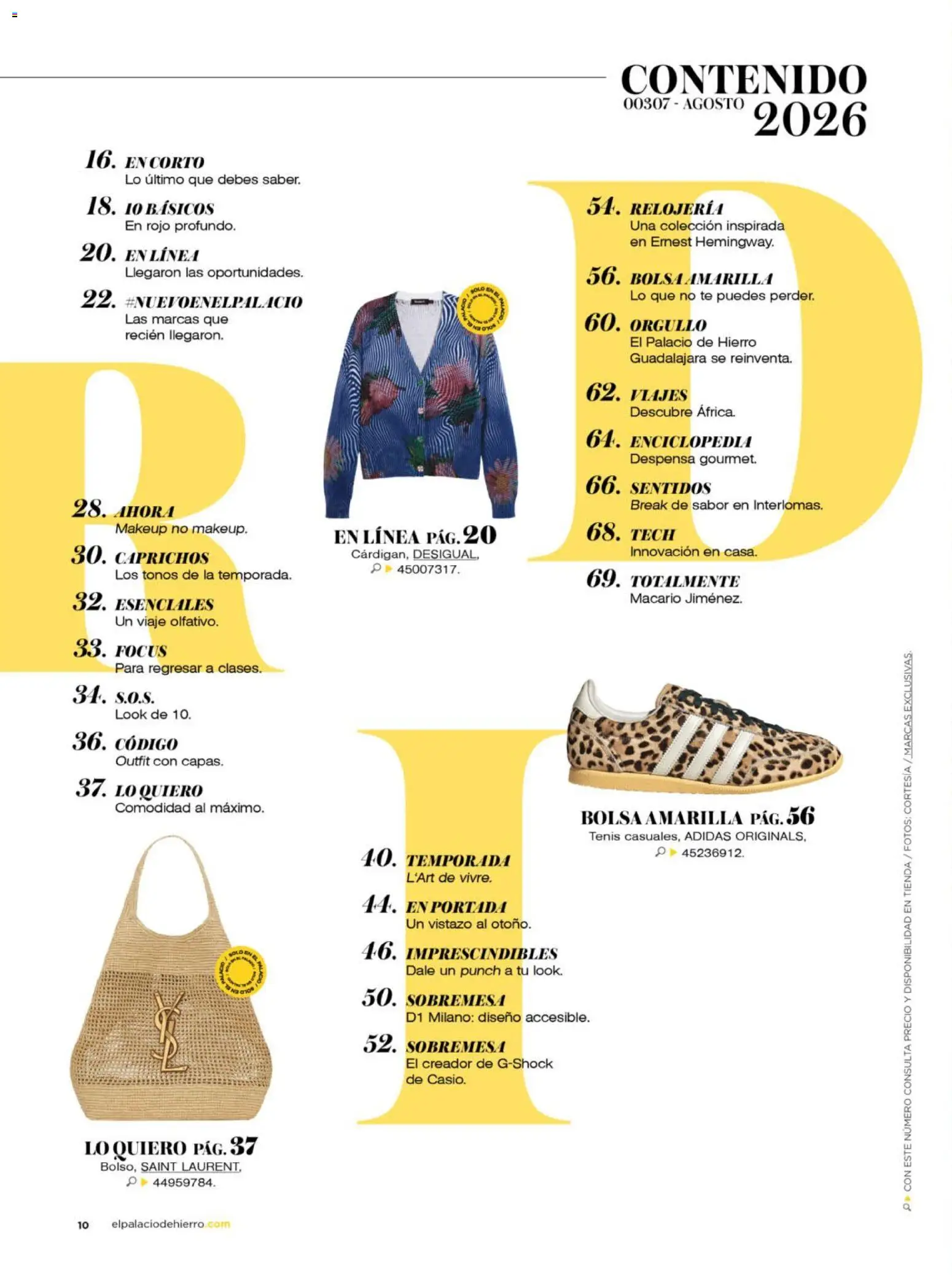 Nuevas ofertas de Palacio De Hierro válidas en toda la República Mexicana desde el 01/08/2026. ¡Encuentra las mejores ofertas en Palacio De Hierro catálogo! | Página: 13 | Productos: Tenis, Bolsa, Despensa, Té