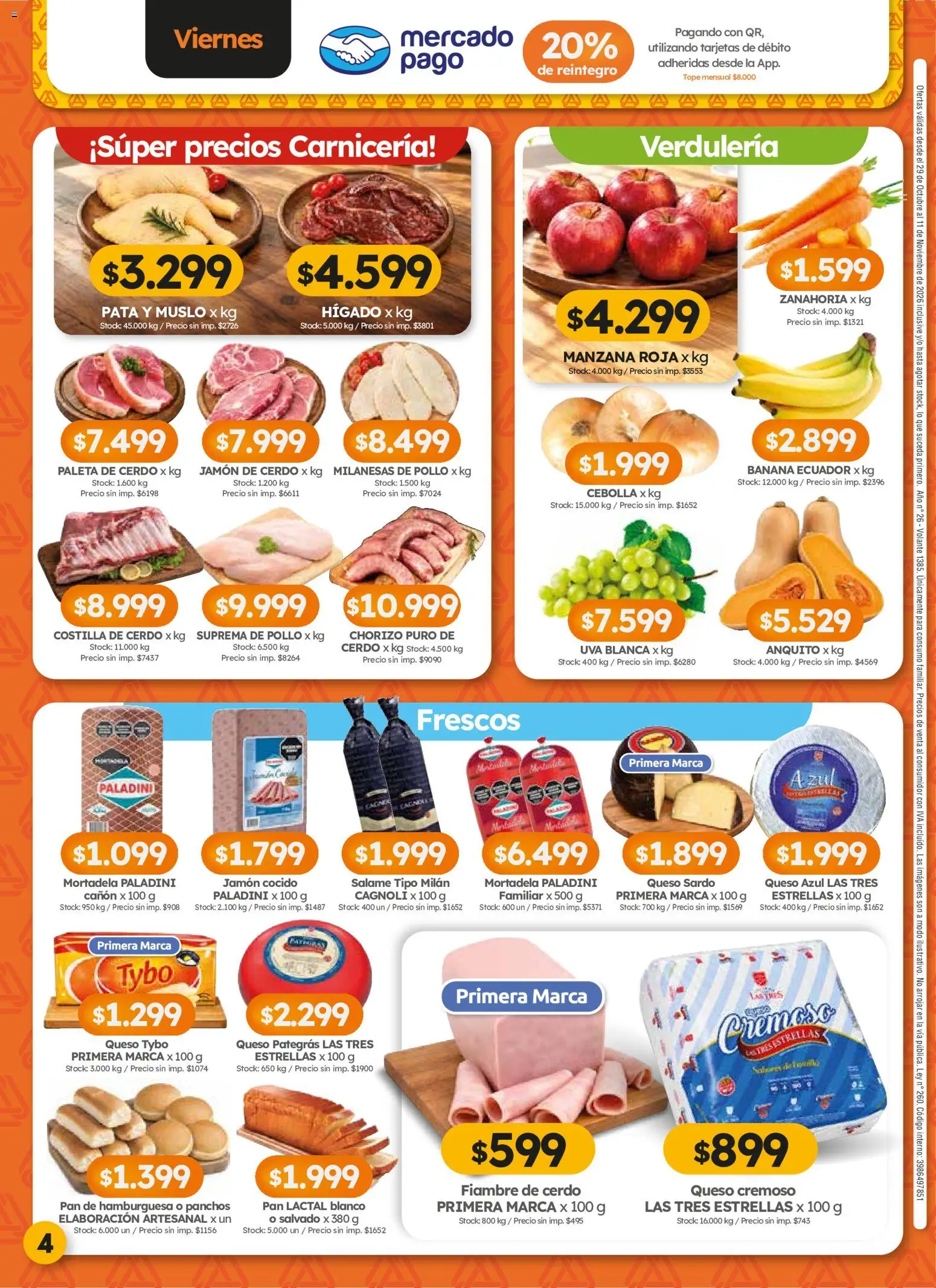 Cordiez - Ofertas │ válido desde el 29/10/2026 | Página: 4