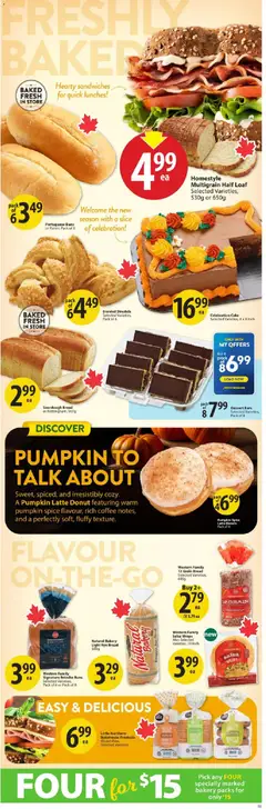 Preview of Save on foods weekly flyer / circulaire from shop Save on foods valid from Sep 17, 2026 | Page: 10