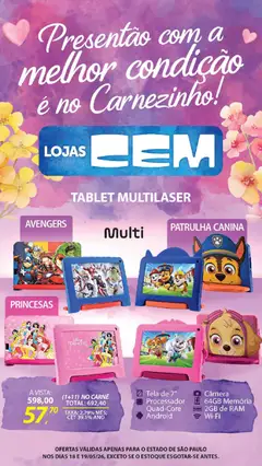 Lojas Cem - Ofertas atuais - Pré-Visualização do folheto da loja Lojas Cem, válido de 18.05.2026 | Página: 12