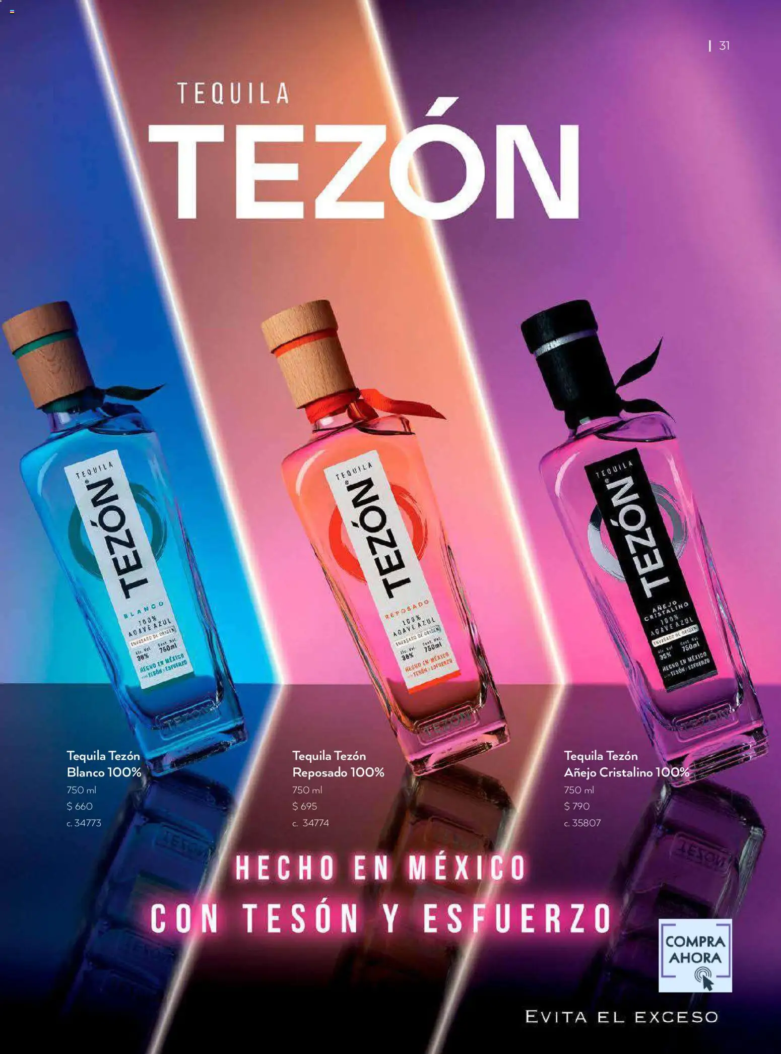 Nuevas ofertas de Bodegas Alianza válidas en toda la República Mexicana desde el 01/07/2026. ¡Encuentra las mejores ofertas en Bodegas Alianza catálogo! | Página: 33 | Productos: Tequila