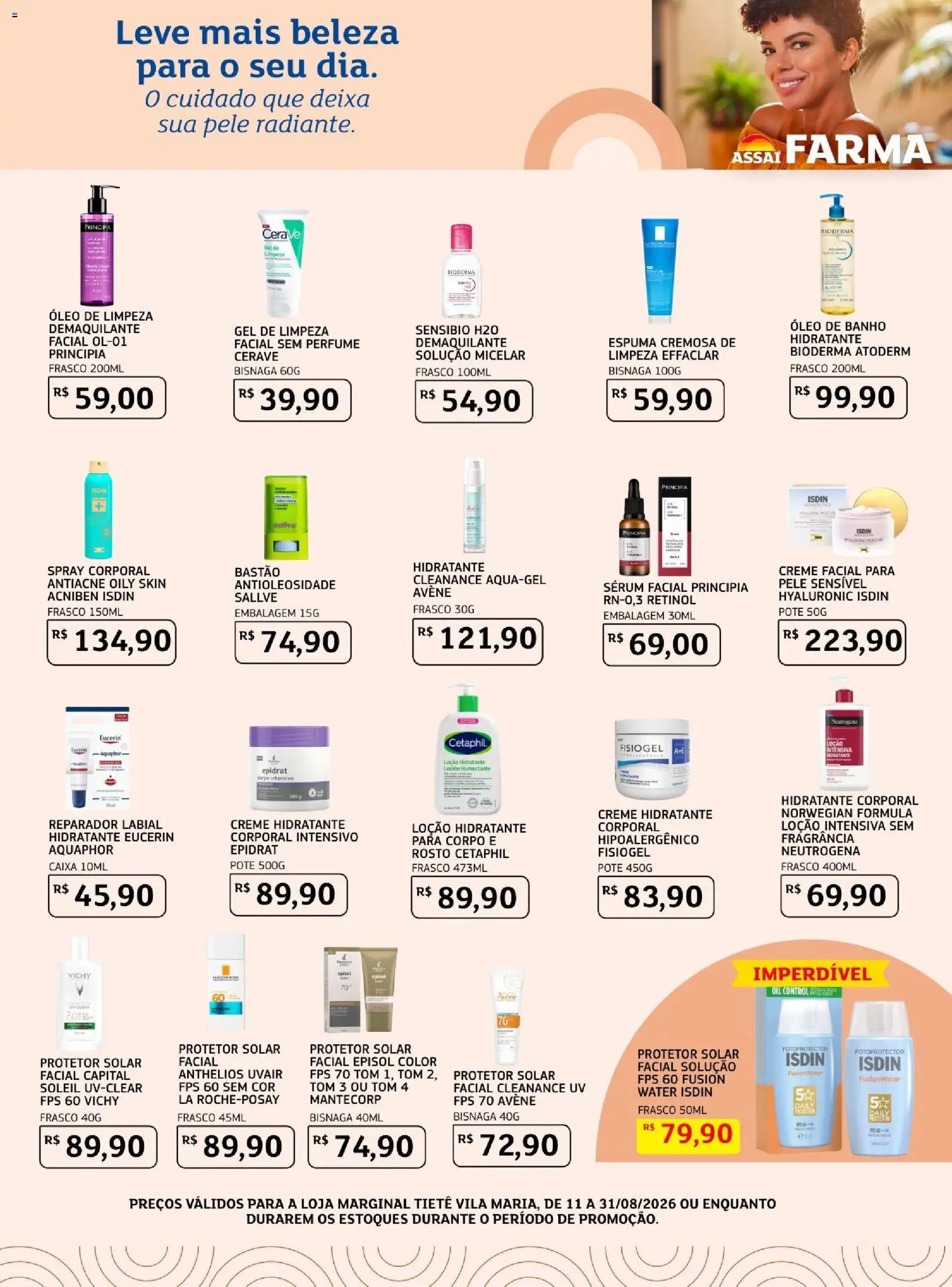 Assaí Atacadista Folheto - válido de 10/08/2026 | Página: 2 | Produtos: Óleo, Creme hidratante, Sérum, Cera