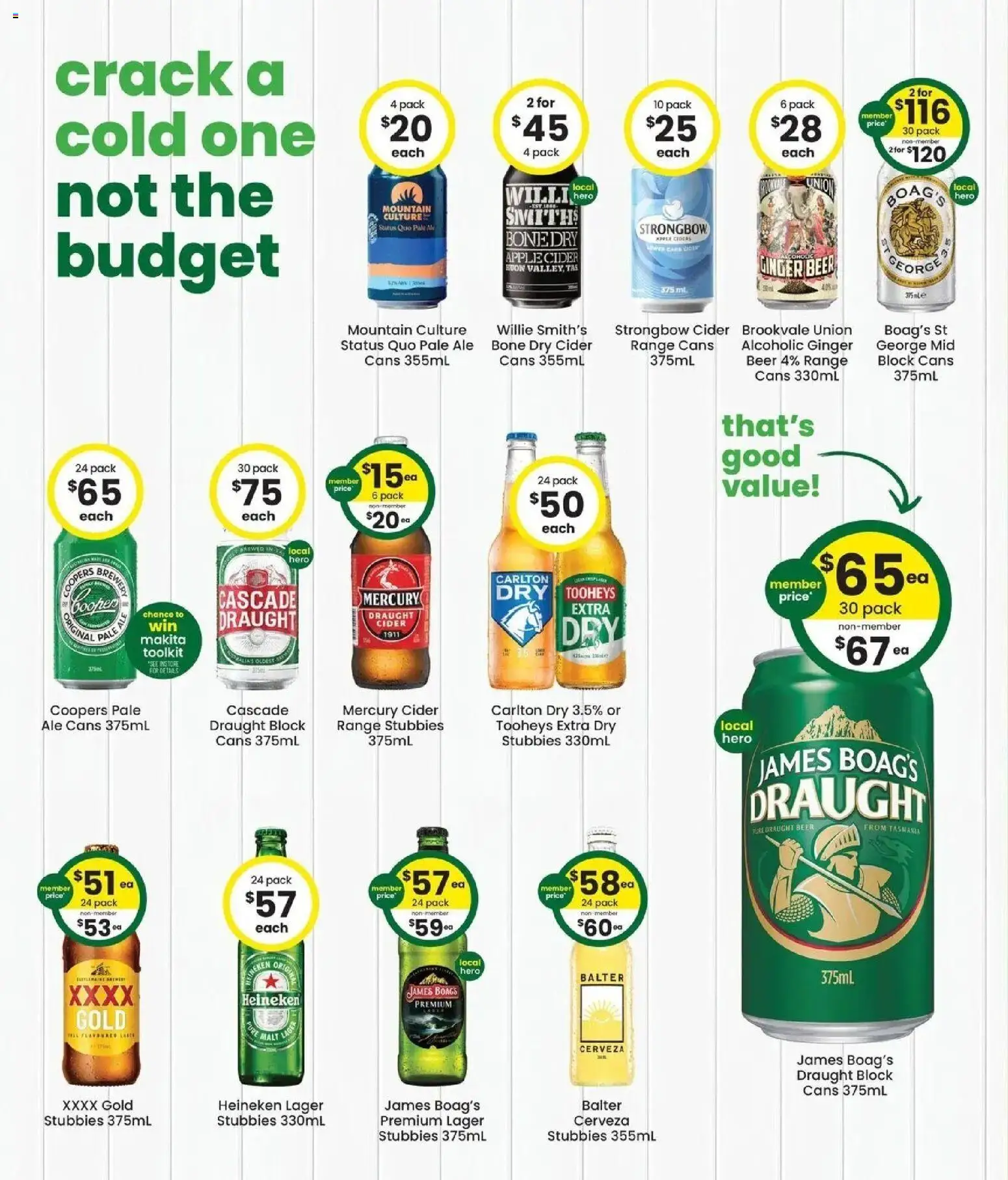 The Bottle-O catalogue - valid from 06/07/2026 | Page: 4 | Products: Ginger, Beer