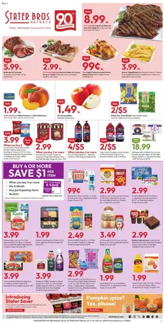 Preview of Stater Bros weekly ads valid from 08/26/2026