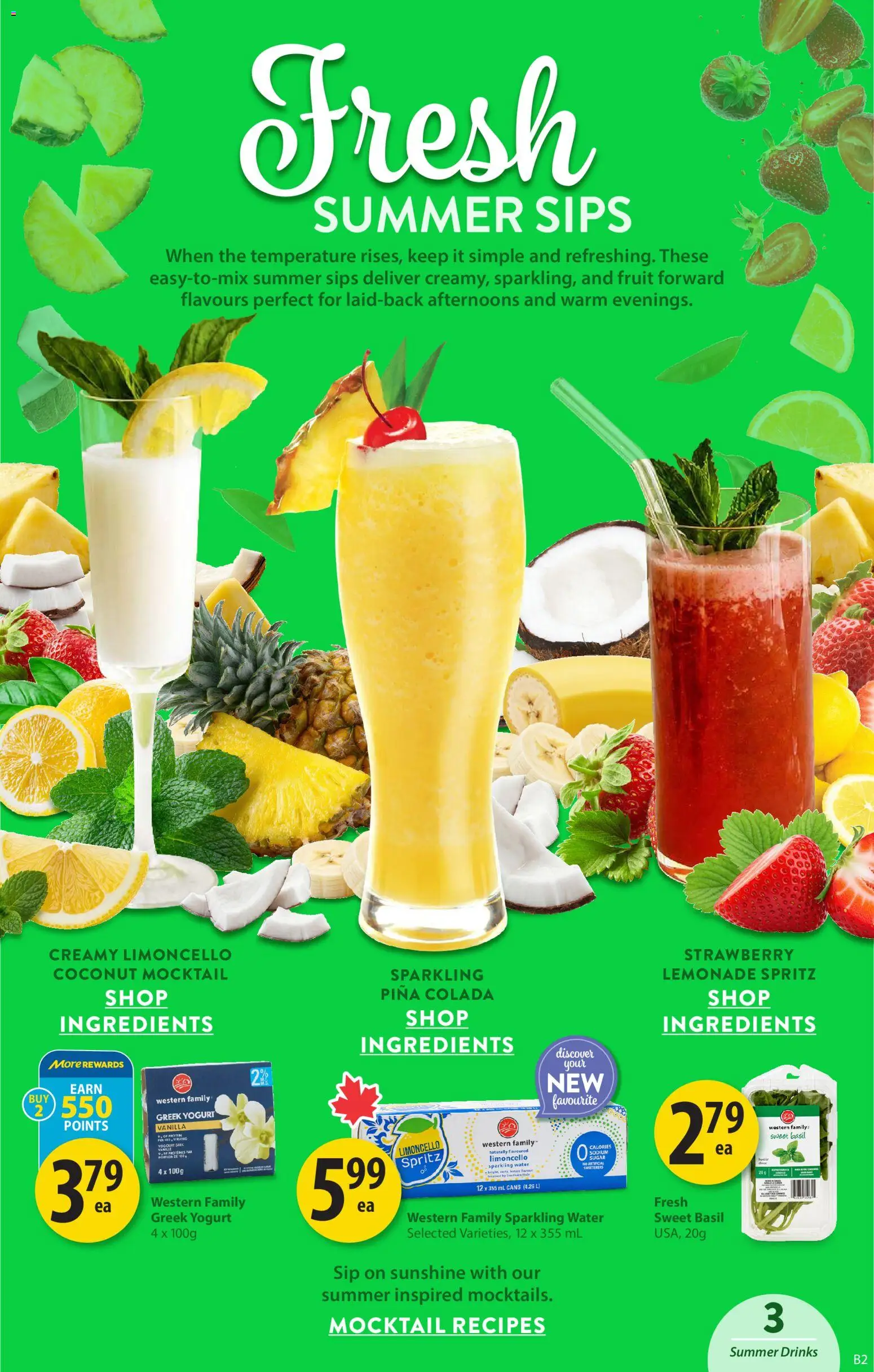 Save on foods flyer valid from 11.06.2026 | Page: 4 | Products: Yogurt