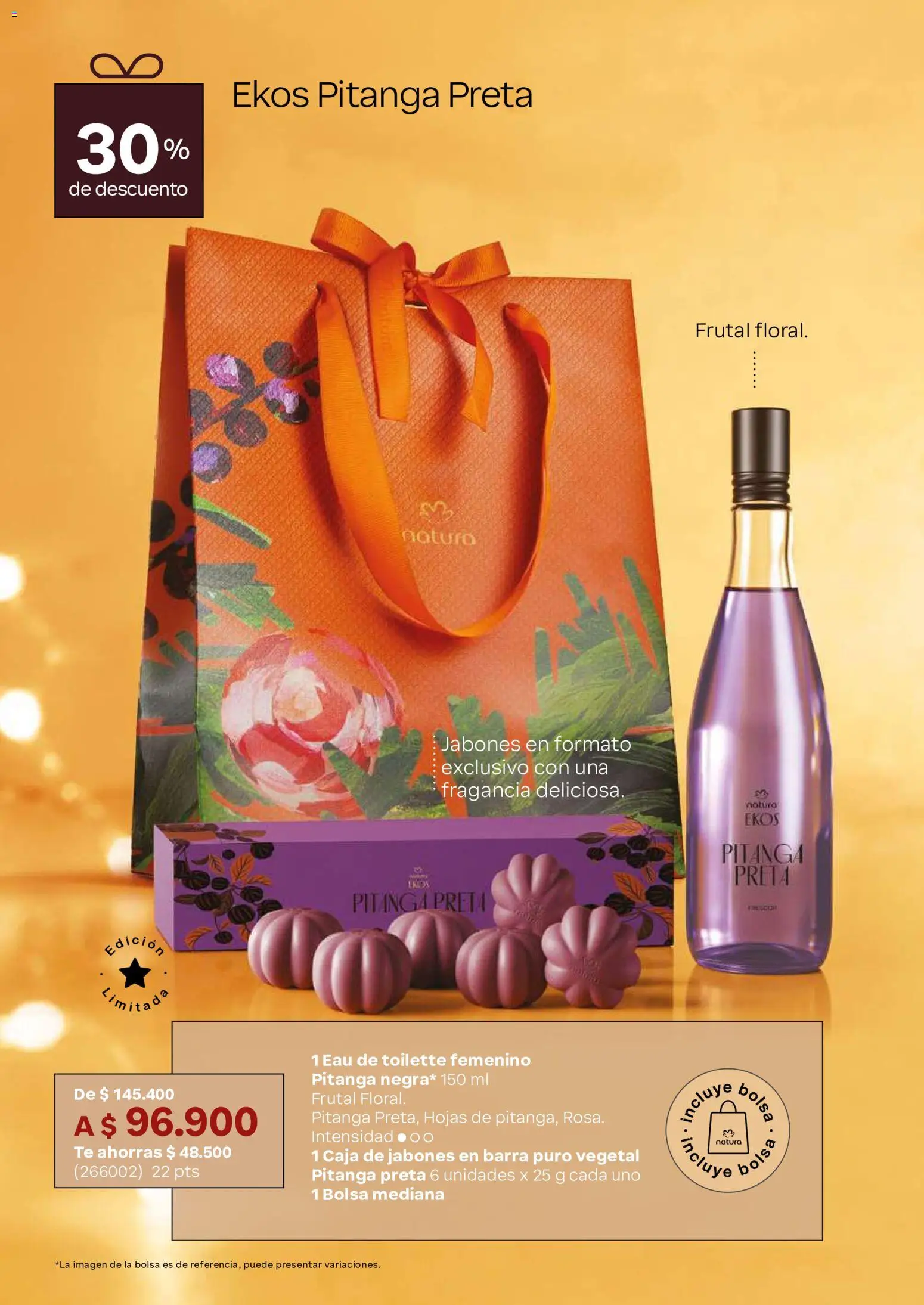 Natura revista - valida desde el 23/09/2026 | Página: 50 | Productos: Té, Bolsa, Fragancia, Eau de toilette
