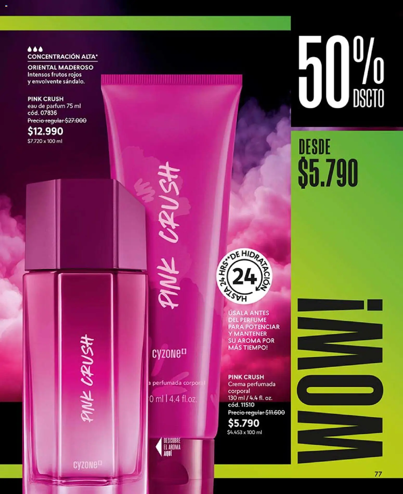 Catálogo CyZone Campaña 11 │ válido desde el 14.06.2026 | Página: 89 | Productos: Perfume, Crema