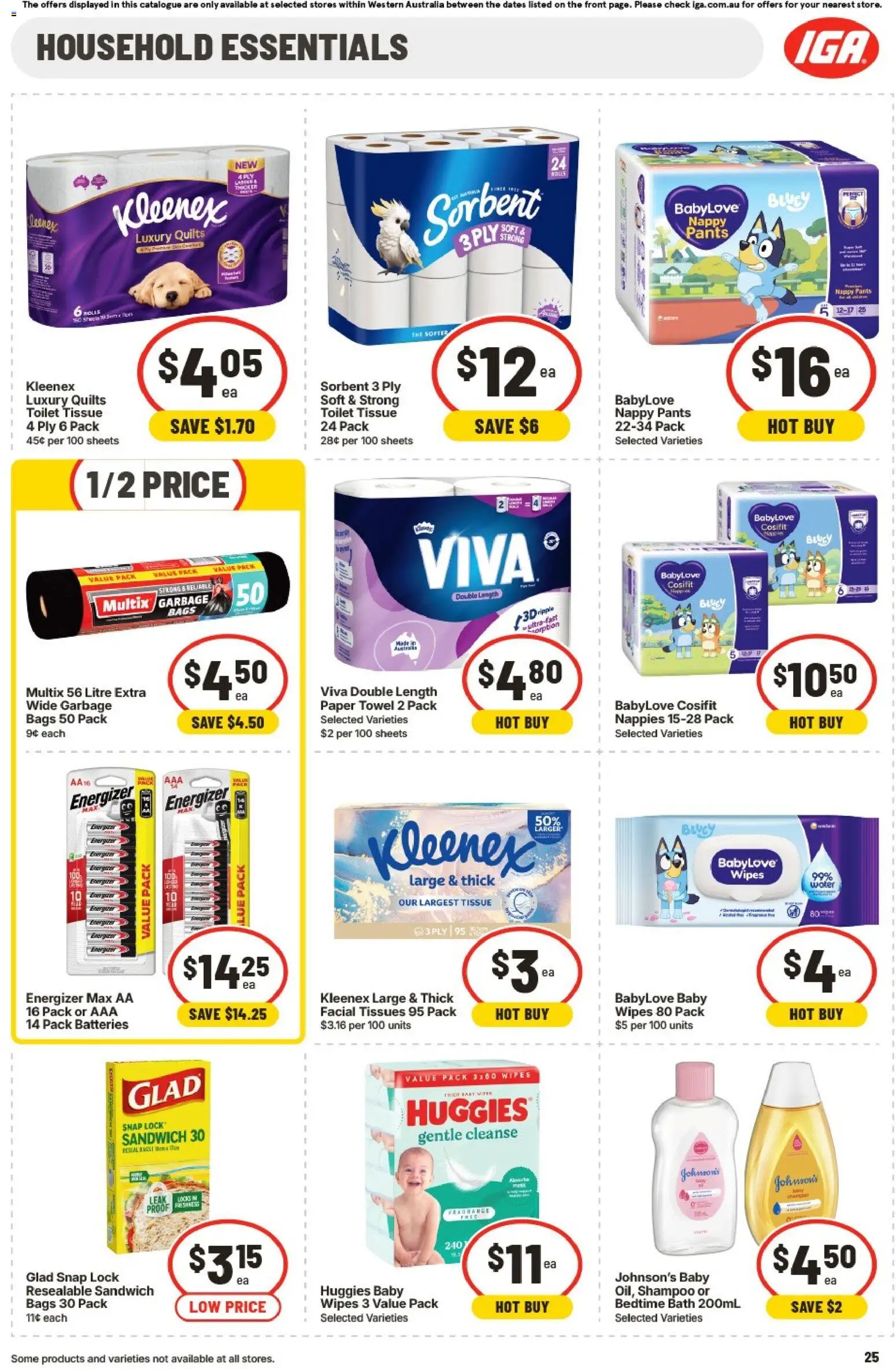 IGA catalogue - valid from 02/09/2026 | Page: 26 | Products: Fragrance, Shampoo, Garbage bags, Pants