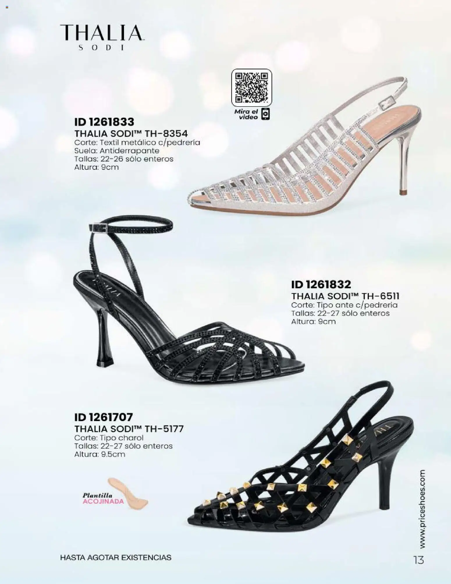 Nuevas ofertas de Price Shoes válidas en toda la República Mexicana desde el 23/06/2026. ¡Encuentra las mejores ofertas en Price Shoes catálogo Sandalias 2026! | Página: 13 | Productos: Video