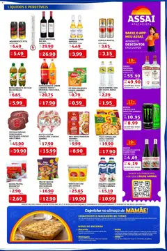 Assaí Atacadista ofertas - Pré-Visualização do folheto da loja Assaí Atacadista, válido de 27.04.2026 | Página: 3 | Produtos: Leite, Queijo ralado, Creme, Monster
