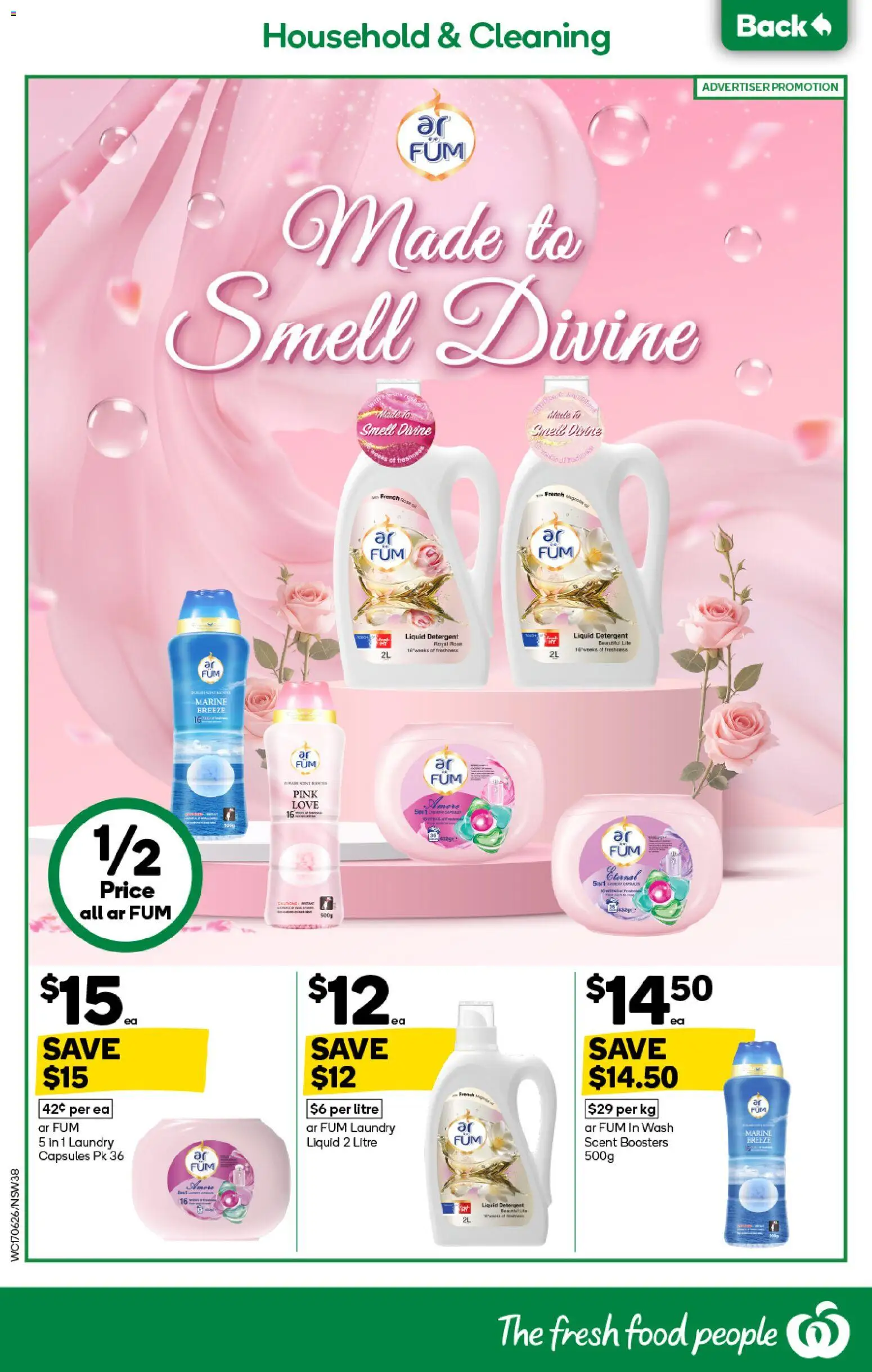 Woolworths catalogue - valid from 17.06.2026 | Page: 38 | Products: Household, Detergent, Laundry