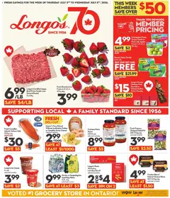 Preview of Longo's weekly flyer / circulaire from shop Longo's valid from Jul 2, 2026