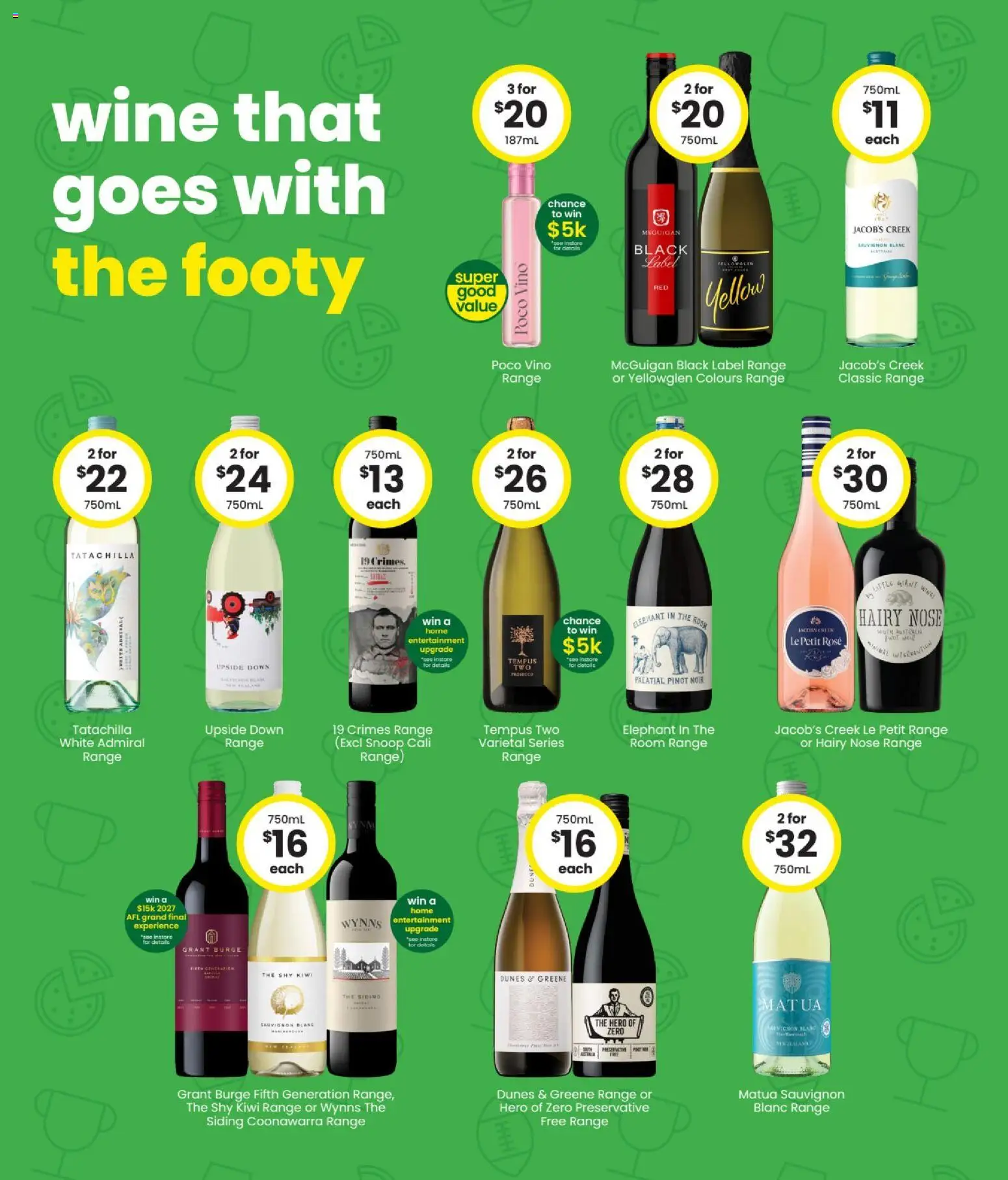 The Bottle-O catalogue - valid from 14/09/2026 | Page: 6 | Products: Wine, Kiwi