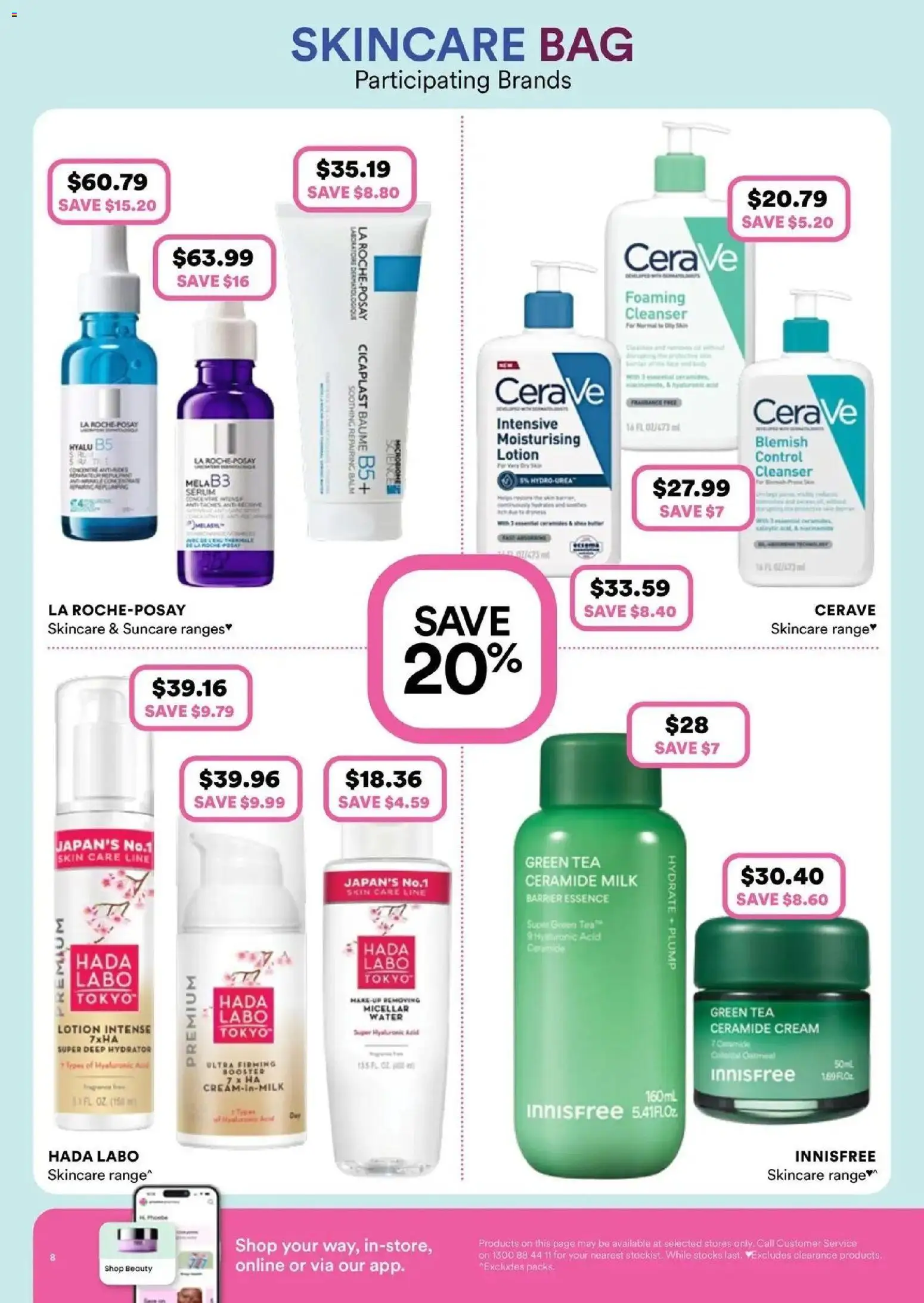 Priceline Pharmacy catalogue - valid from 08.04.2026 | Page: 8 | Products: Milk, Makeup, Cream, Blemish