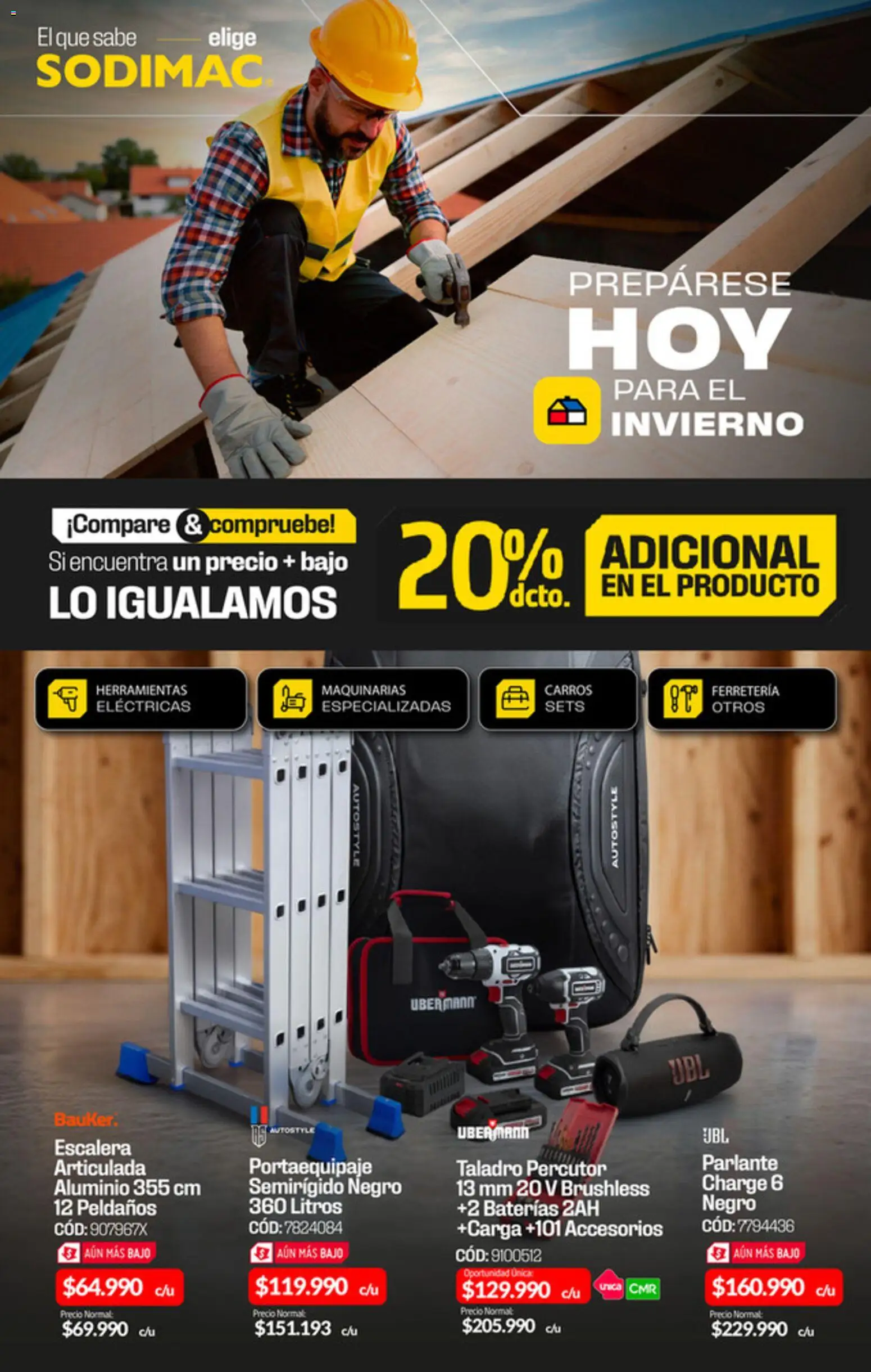 Sodimac Ofertas  │ válido desde el 12.05.2026 | Página: 1