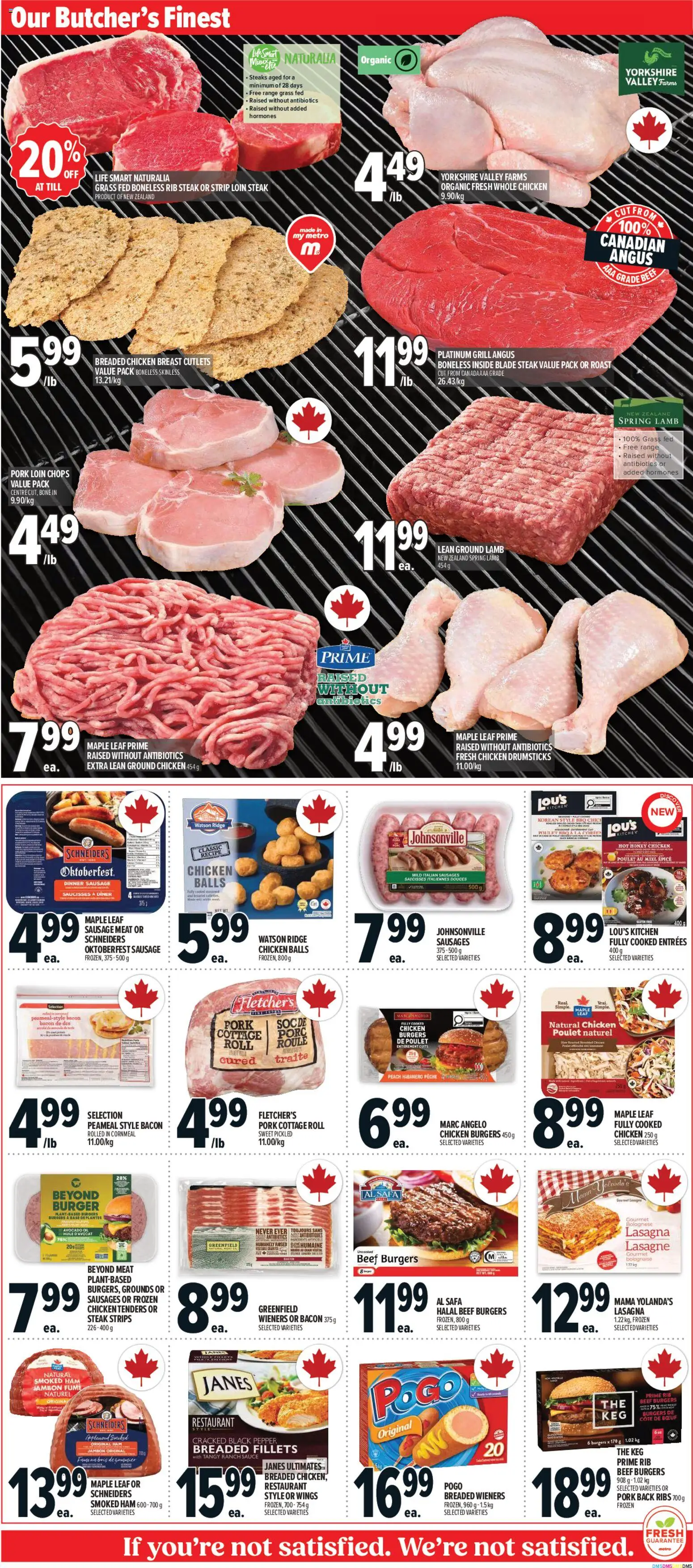 Metro flyer valid from Sep 17, 2026 | Page: 6 | Products: Breast cutlets, Grill, Oil, Pork