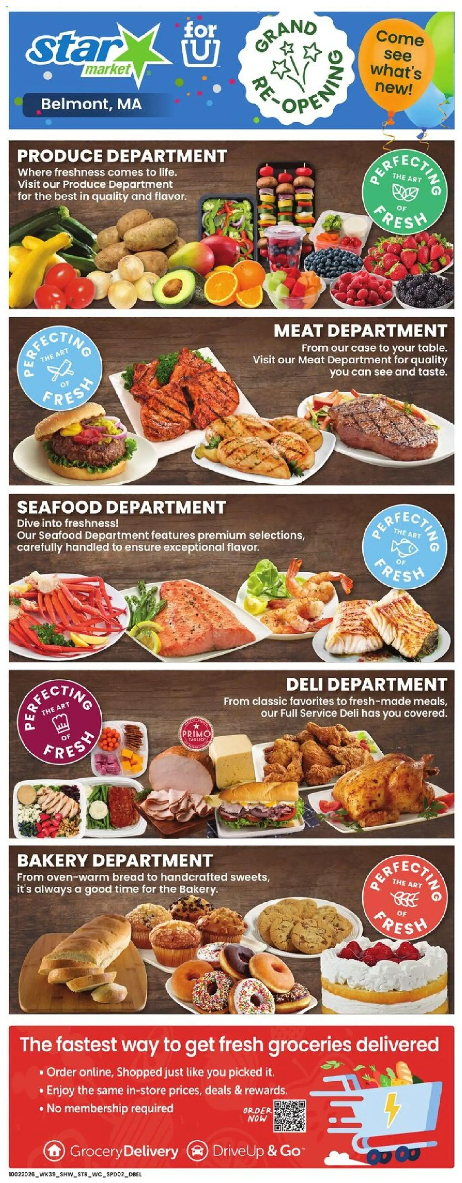 Star Market Gramd Opening - valid from 10/02/2026 | Page: 6 | Products: Groceries, Bread, Seafood, Case
