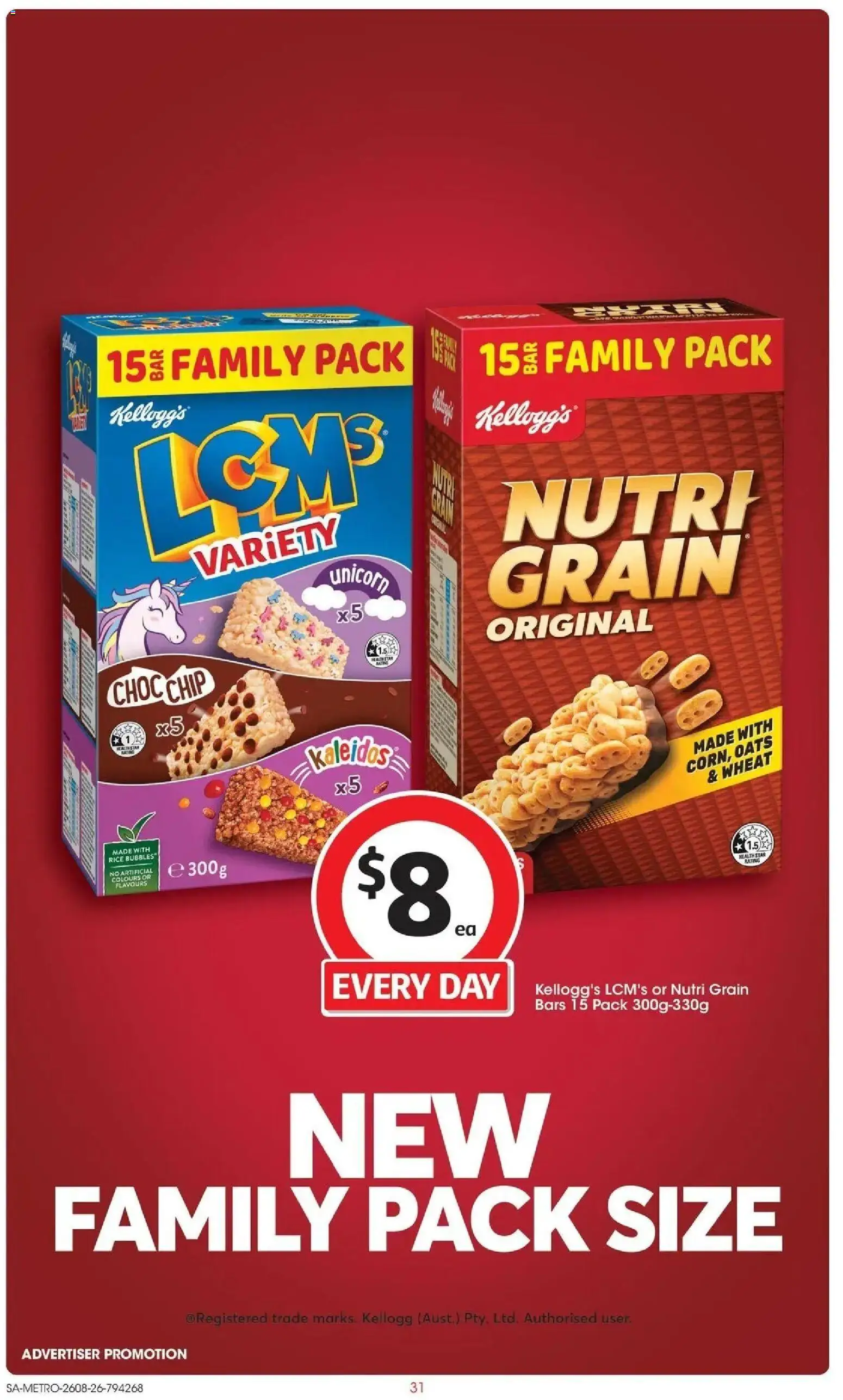 ﻿Coles catalogue valid from 26/08/2026 > Online Australia | Page: 31 | Products: Rice, Oats, Cereal, Wheat