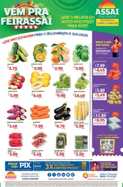 Assaí Atacadista ofertas - PR - Pré-Visualização do folheto da loja Assaí Atacadista, válido de 11/07/2026