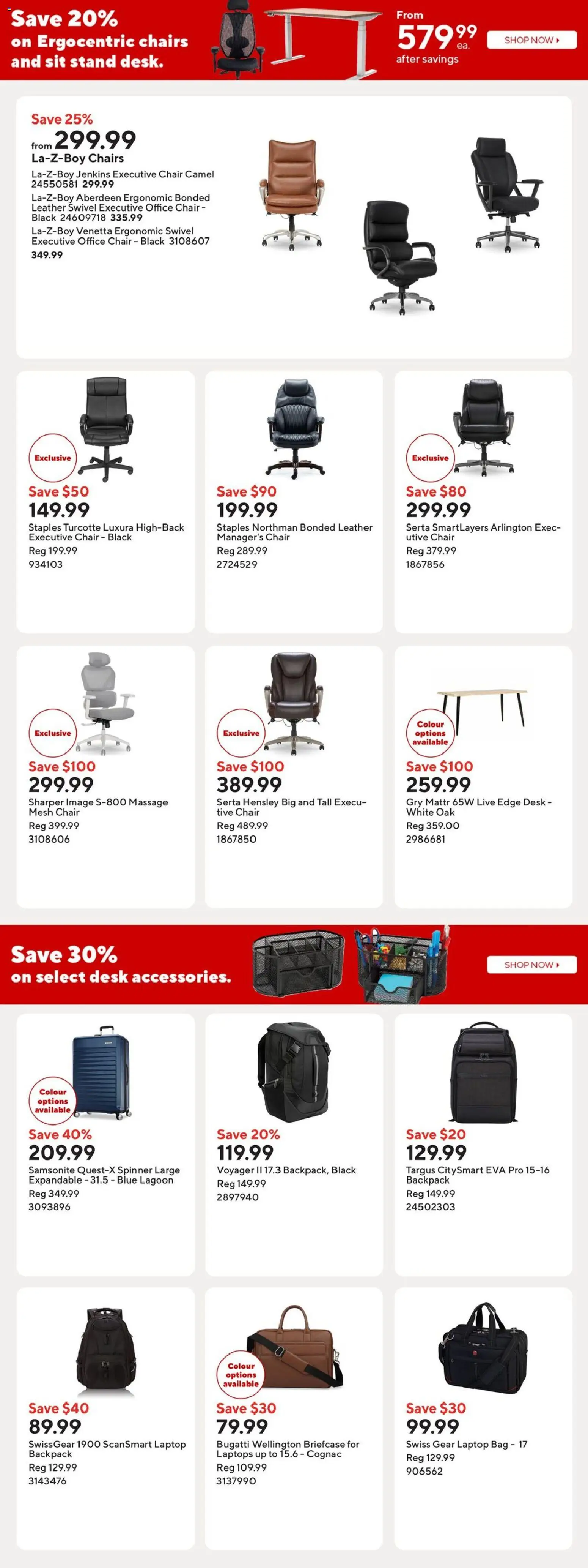Staples flyer valid from Sep 18, 2026 | Page: 8