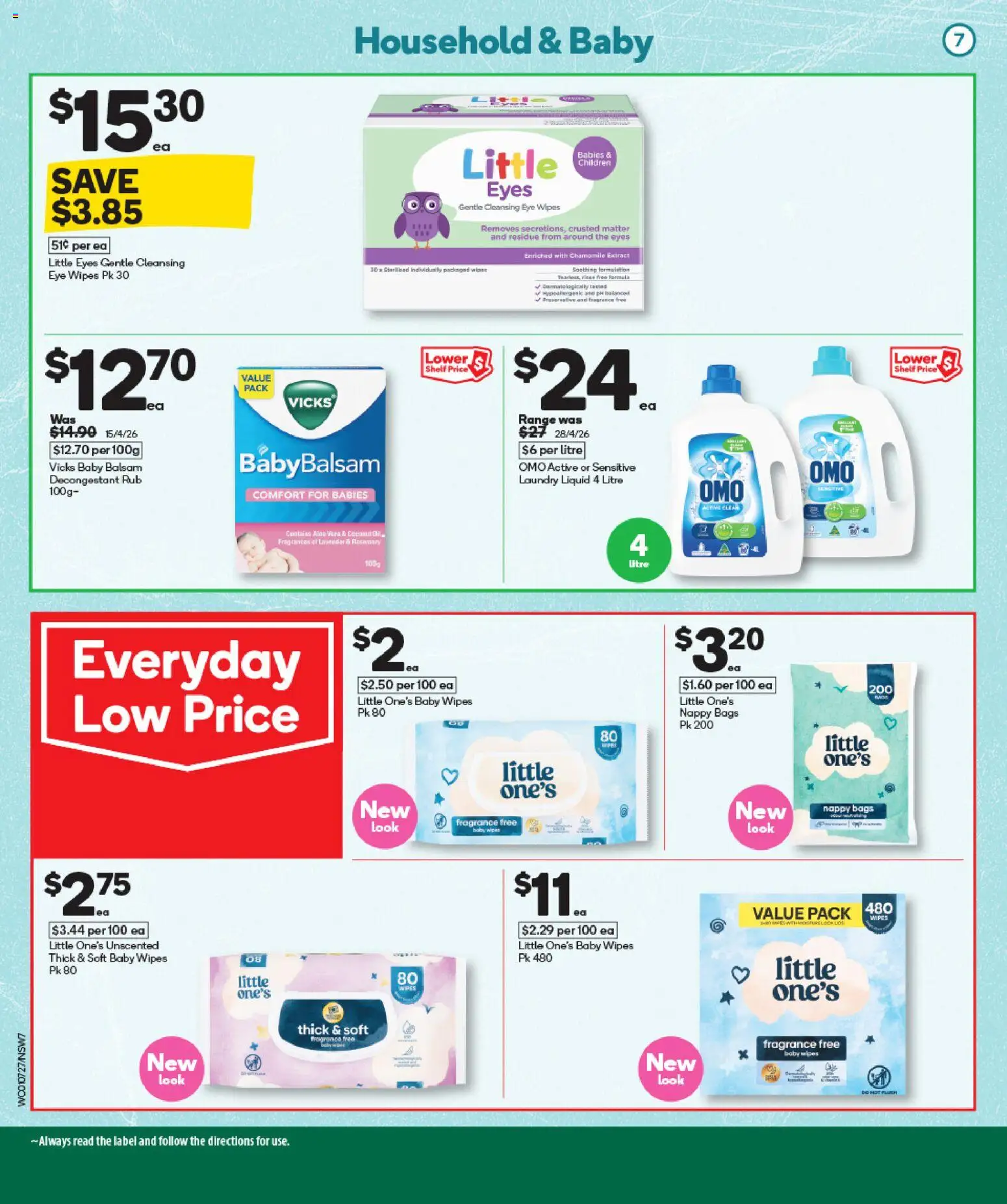 Woolworths catalogue - valid from 01/07/2026 | Page: 8 | Products: Shelf, Household, Fragrance, Laundry