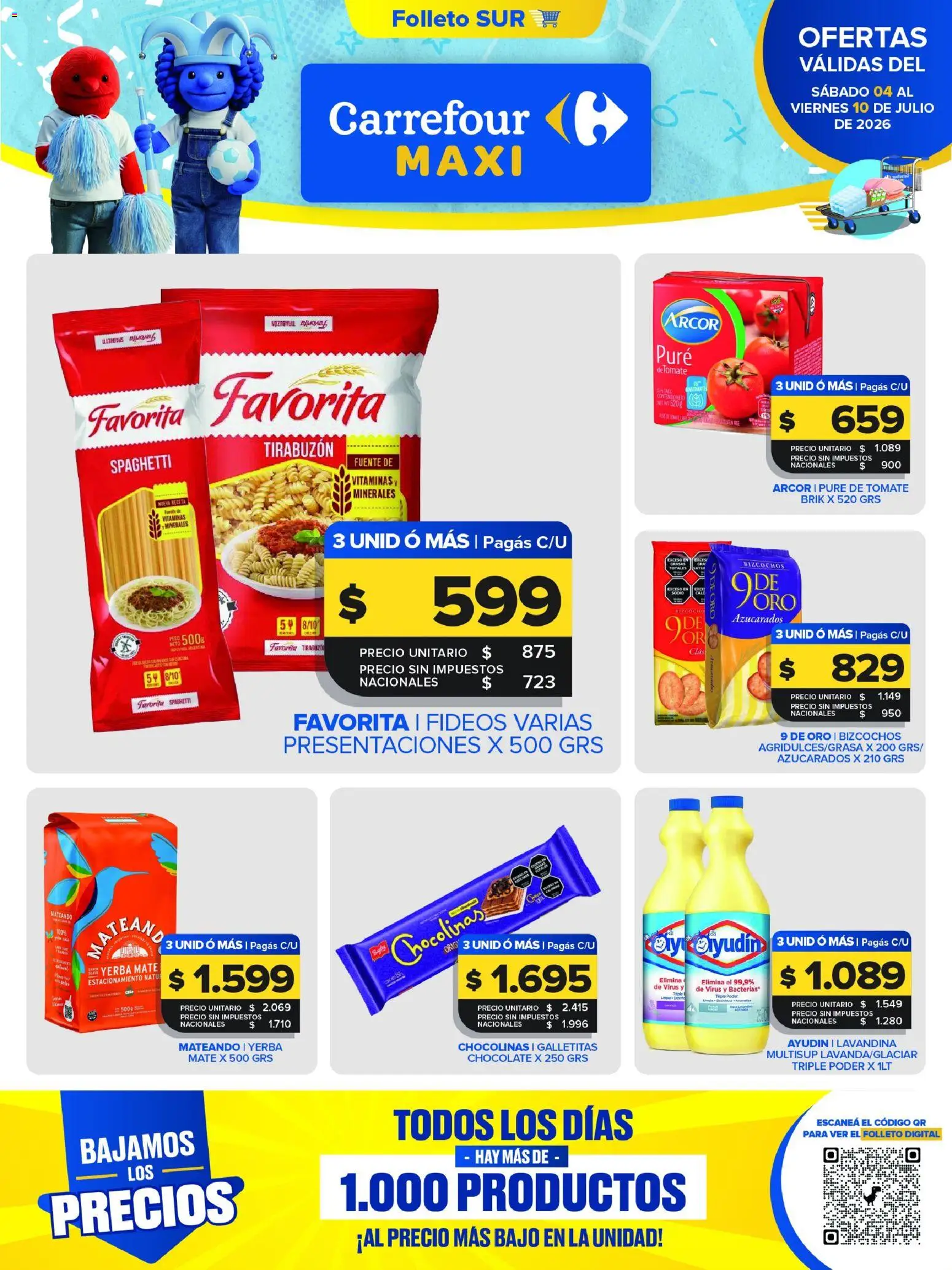 Carrefour Maxi catálogo │ válido desde el 04/07/2026 | Página: 1