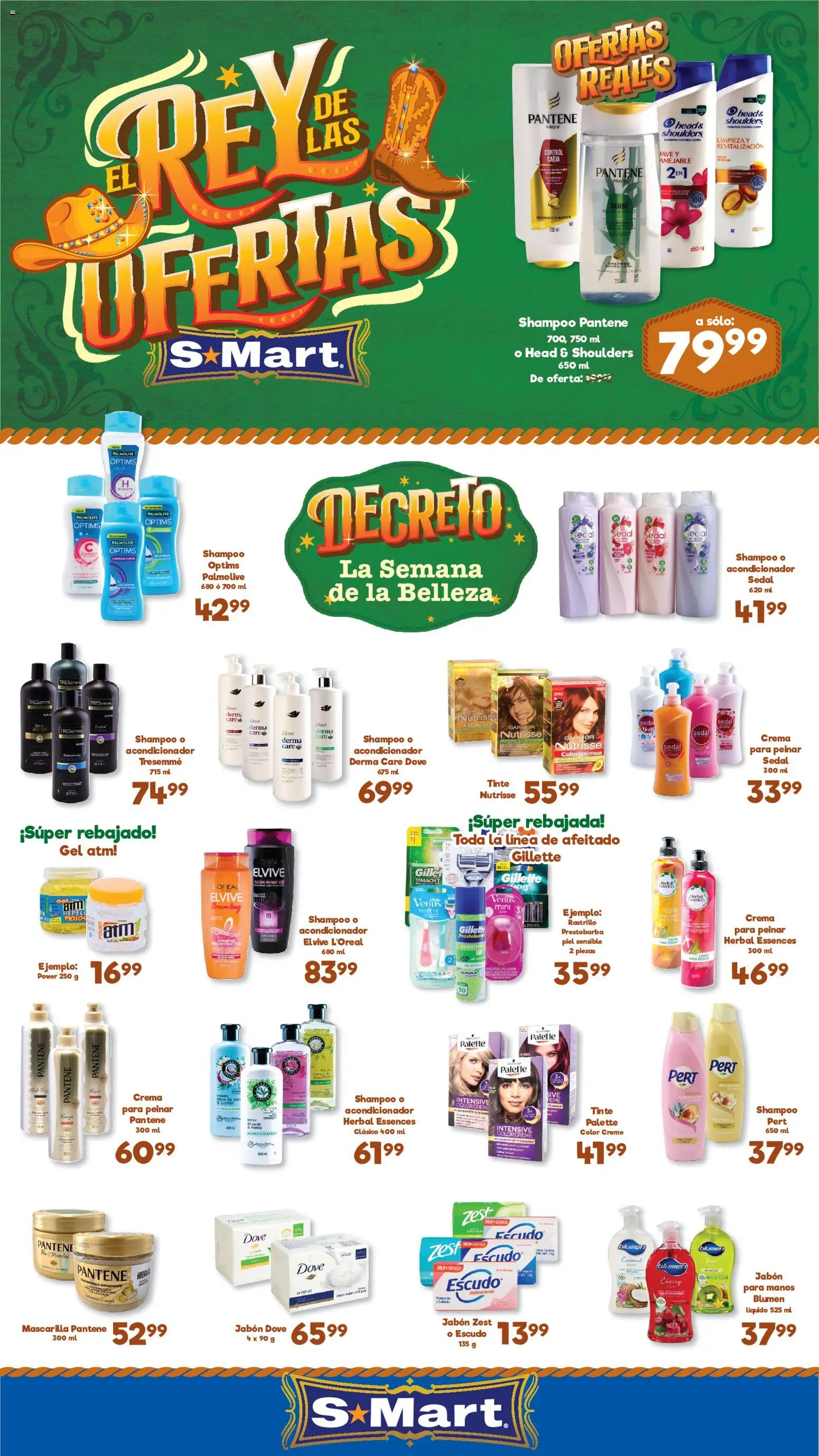 Nuevas ofertas de S-Mart válidas en toda la República Mexicana desde el 16.06.2026. ¡Encuentra las mejores ofertas en S-Mart folleto Ofertas de feria Matamoros! | Página: 1