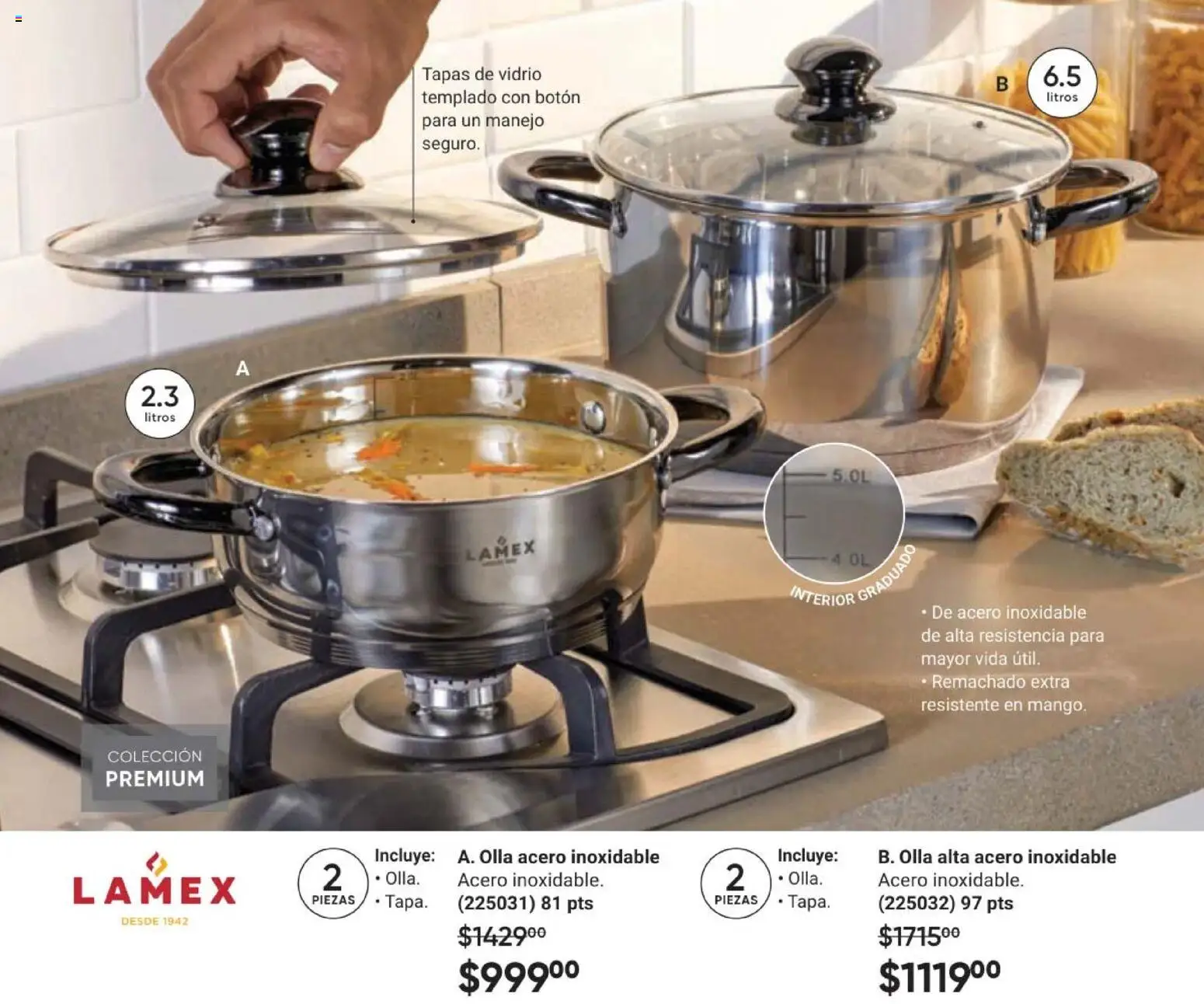 Nuevas ofertas de AVON válidas en toda la República Mexicana desde el 02/10/2026. ¡Encuentra las mejores ofertas en AVON Casa & Estilo 15 2026! | Página: 79 | Productos: Olla