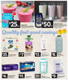 Preview of Quality Foods weekly flyer / circulaire from shop Quality Foods valid from Jul 2, 2026 | Page: 13 | Products: Body wash, Toothpaste